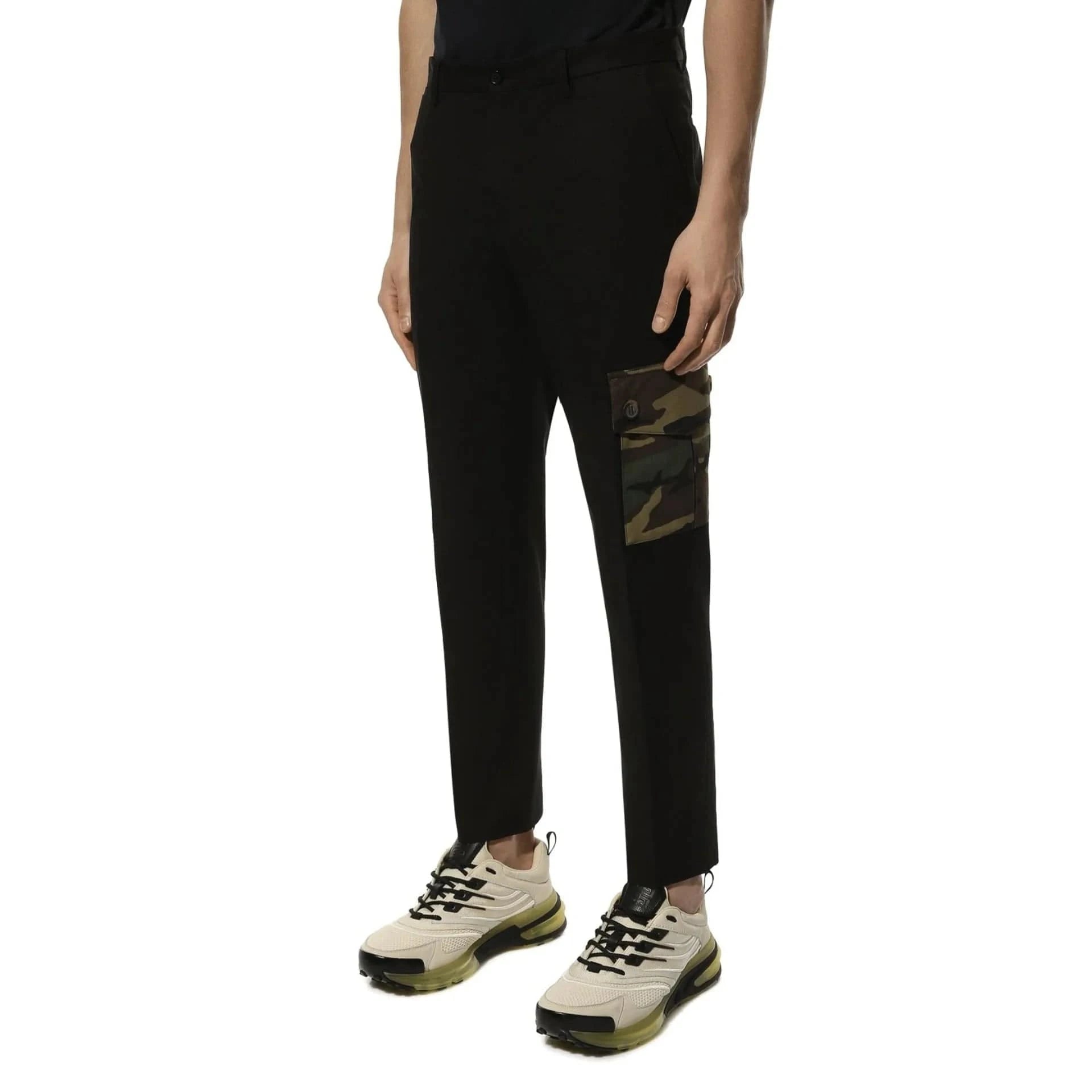 Dolce & Gabbana Camp Detailed Cargo Trousers