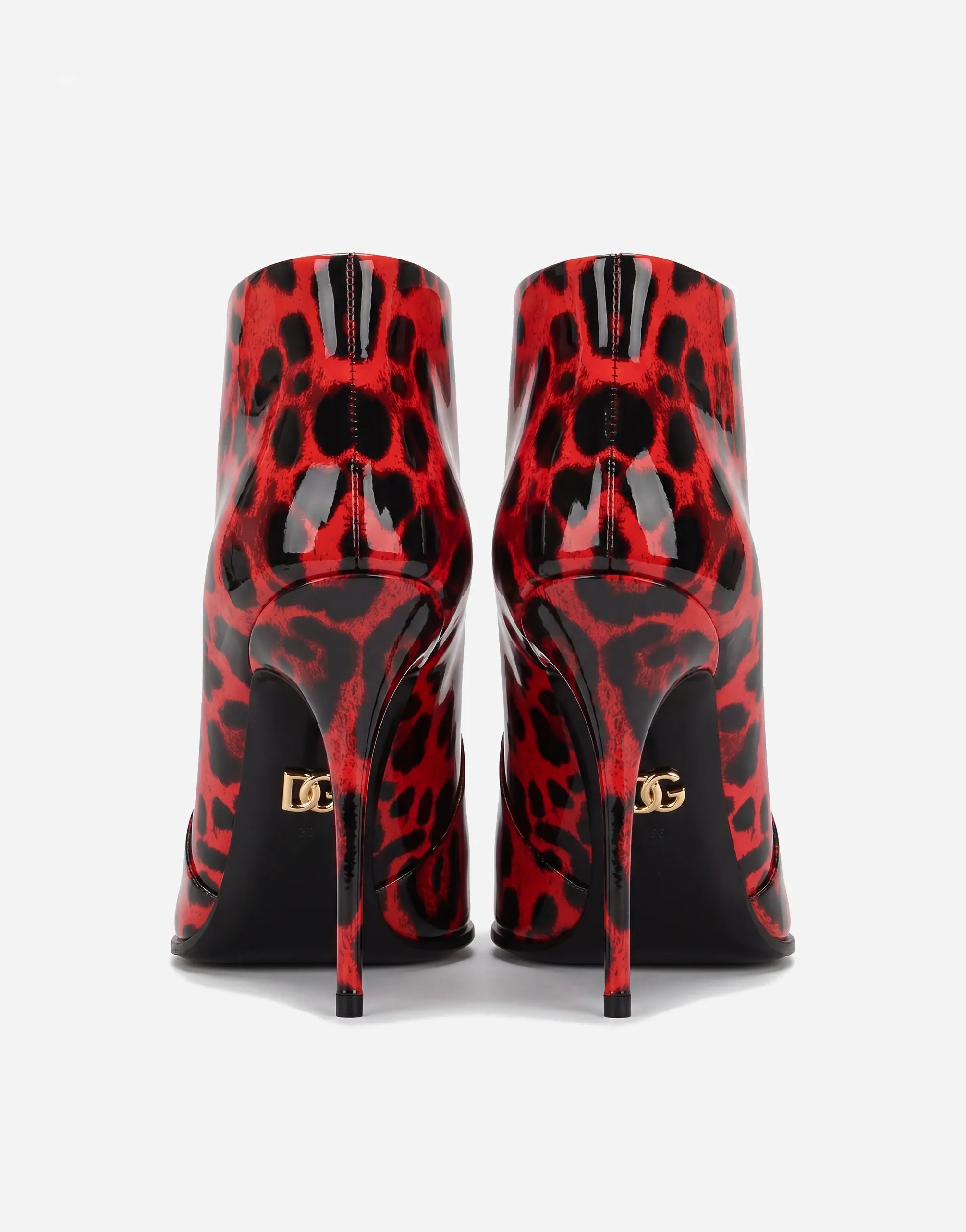 Dolce & Gabbana Dolce & Gabbana Cardinale Leopard Print Ankle Boots