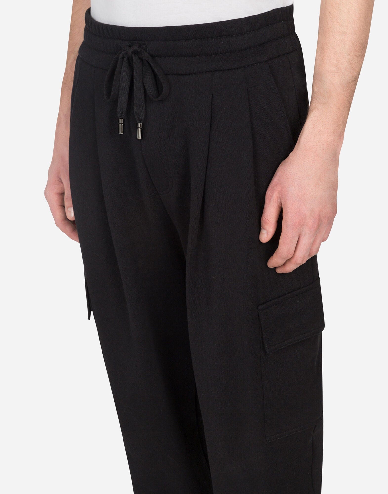 Dolce & Gabbana Cargo Patch Logo Track Pants