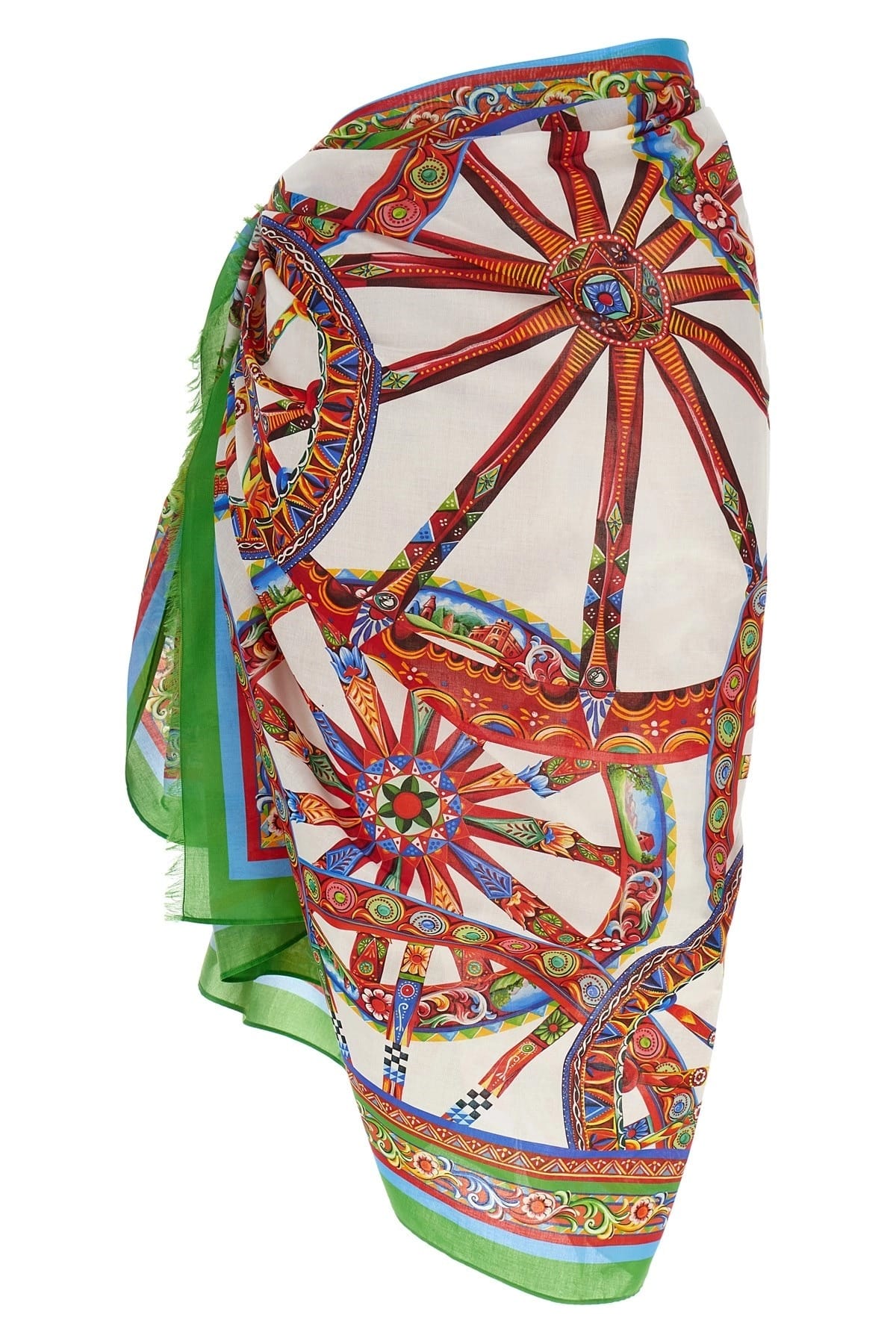 Dolce & Gabbana Dolce & Gabbana Carretto Print Sarong Skirt
