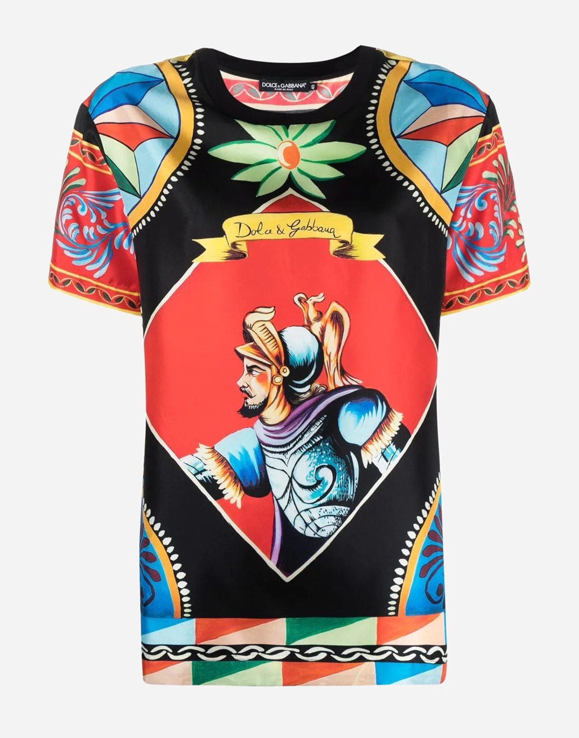 Dolce & Gabbana Carretto Print T-Shirt