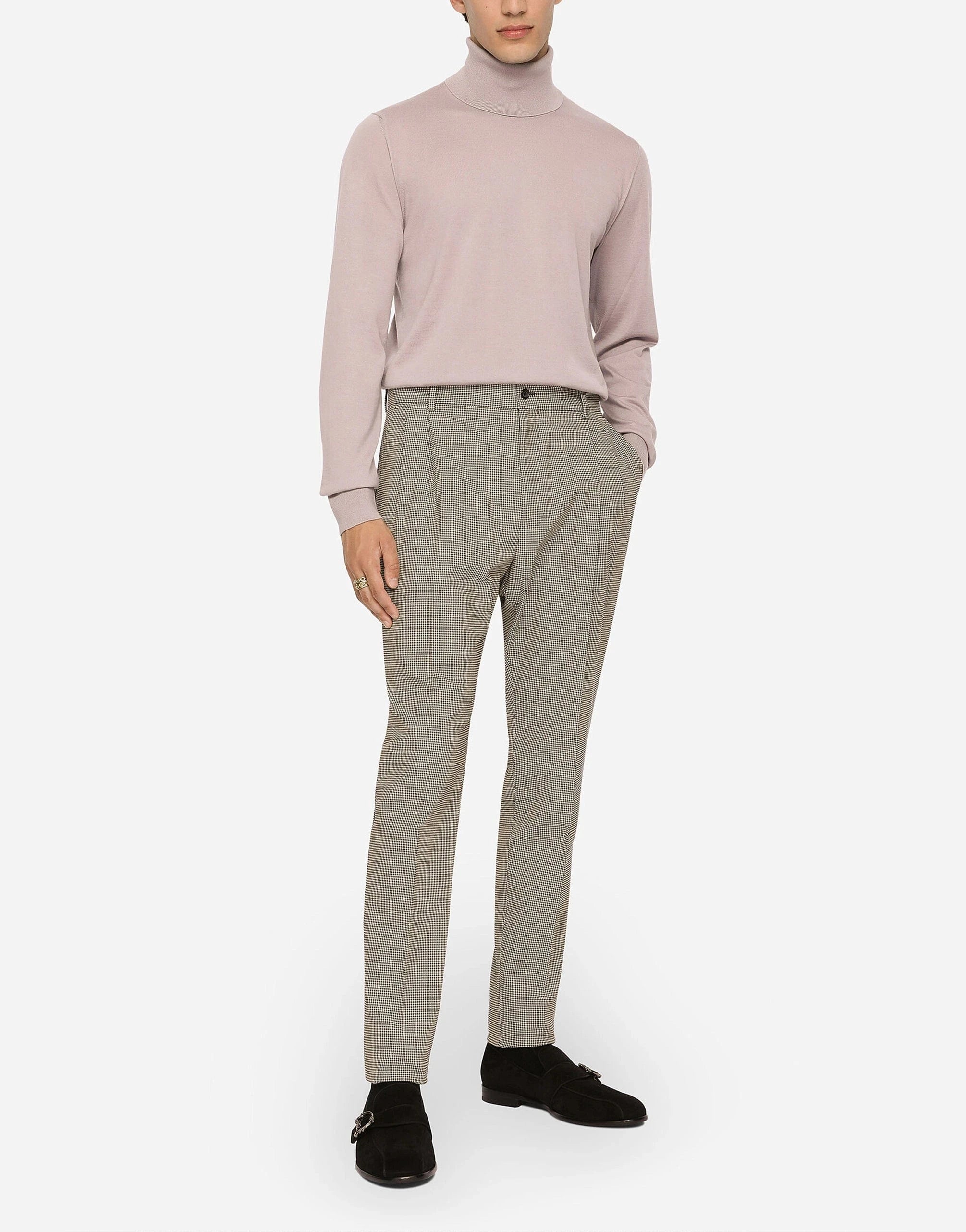 Dolce & Gabbana Cashmere High-Neck Sweater