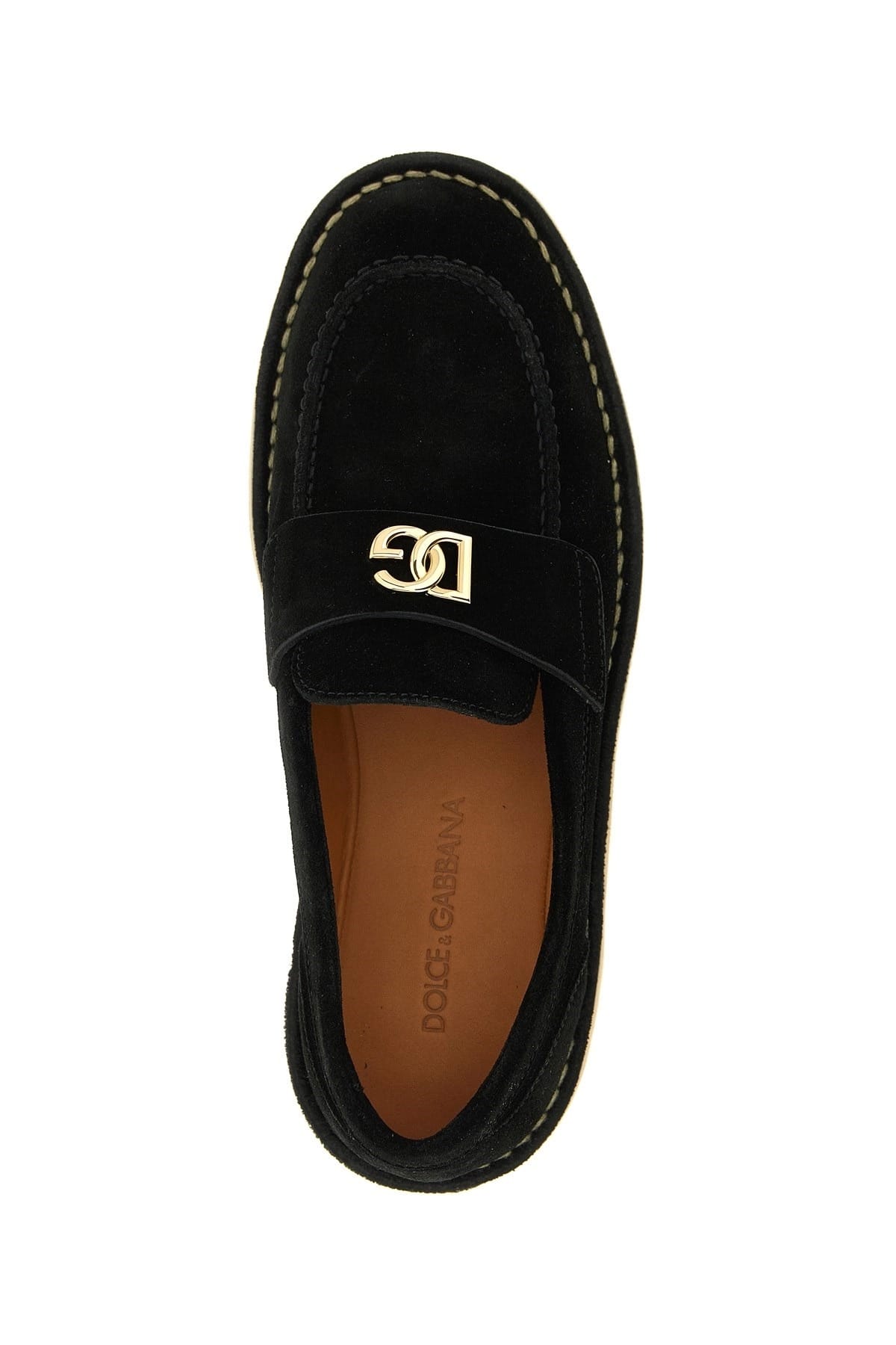 Dolce & Gabbana Dolce & Gabbana Casual DG Calf Leather Loafers