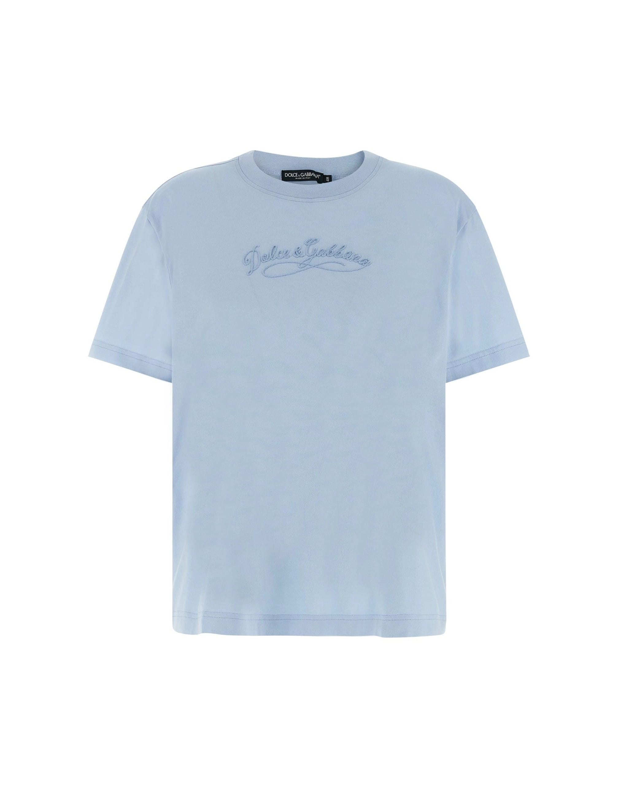 Dolce & Gabbana Dolce & Gabbana Chain Embroidery T-Shirt