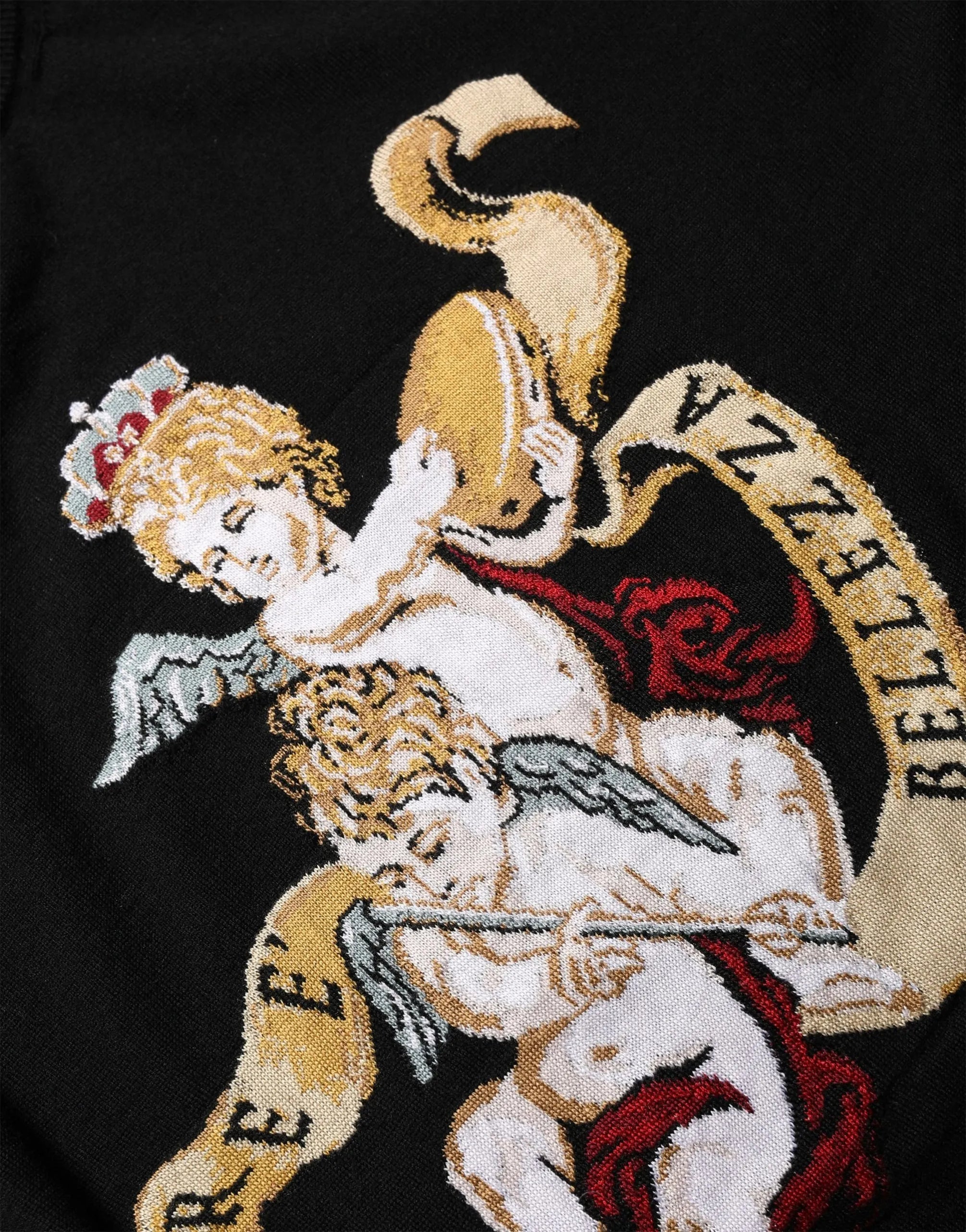 Dolce & Gabbana Dolce & Gabbana Cherub Intarsia Knit Sweater