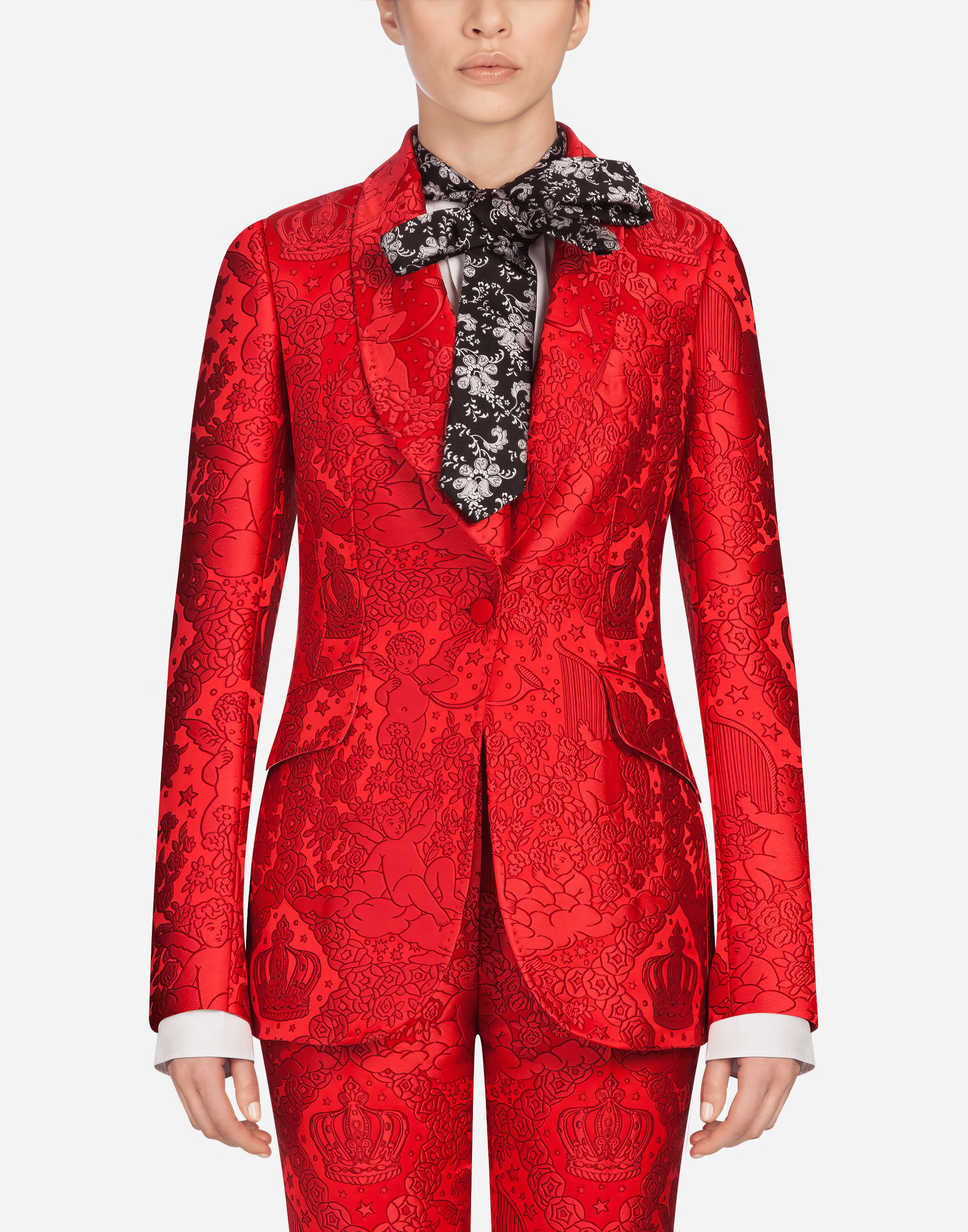 Dolce & Gabbana Cherub-Jacquard Jacket