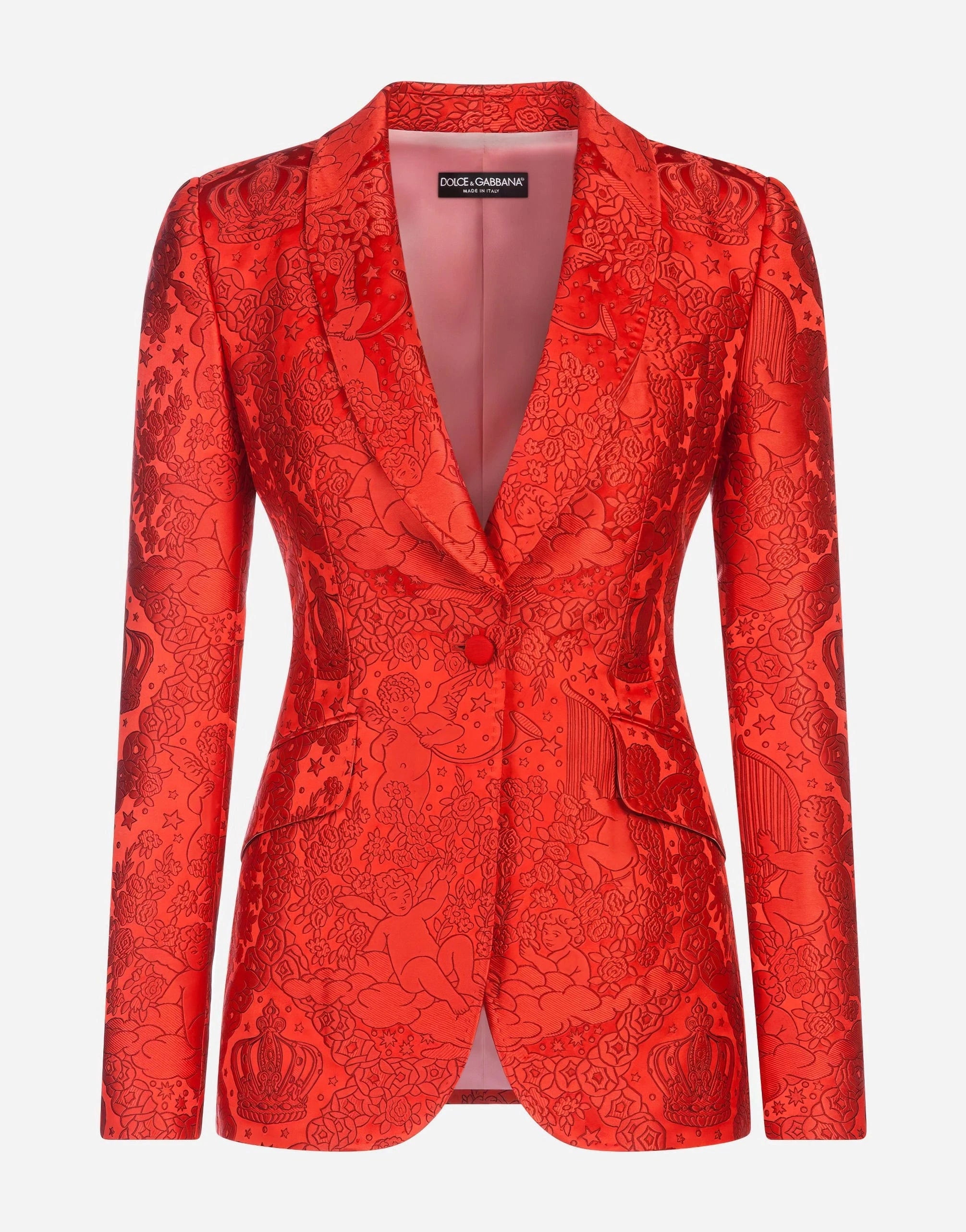 Dolce & Gabbana Cherub-Jacquard Jacket