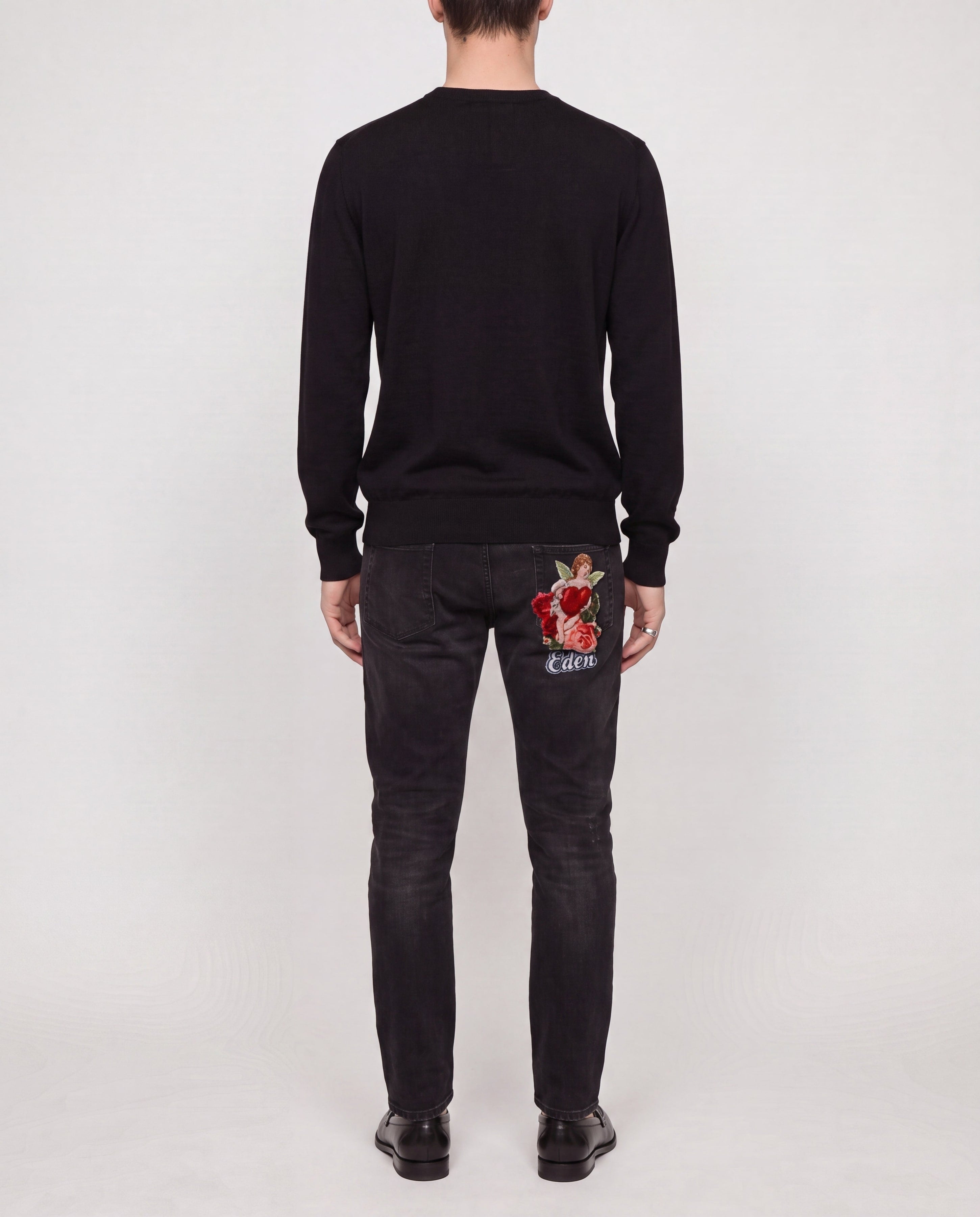 Dolce & Gabbana Pullover mit Cherub-Print
