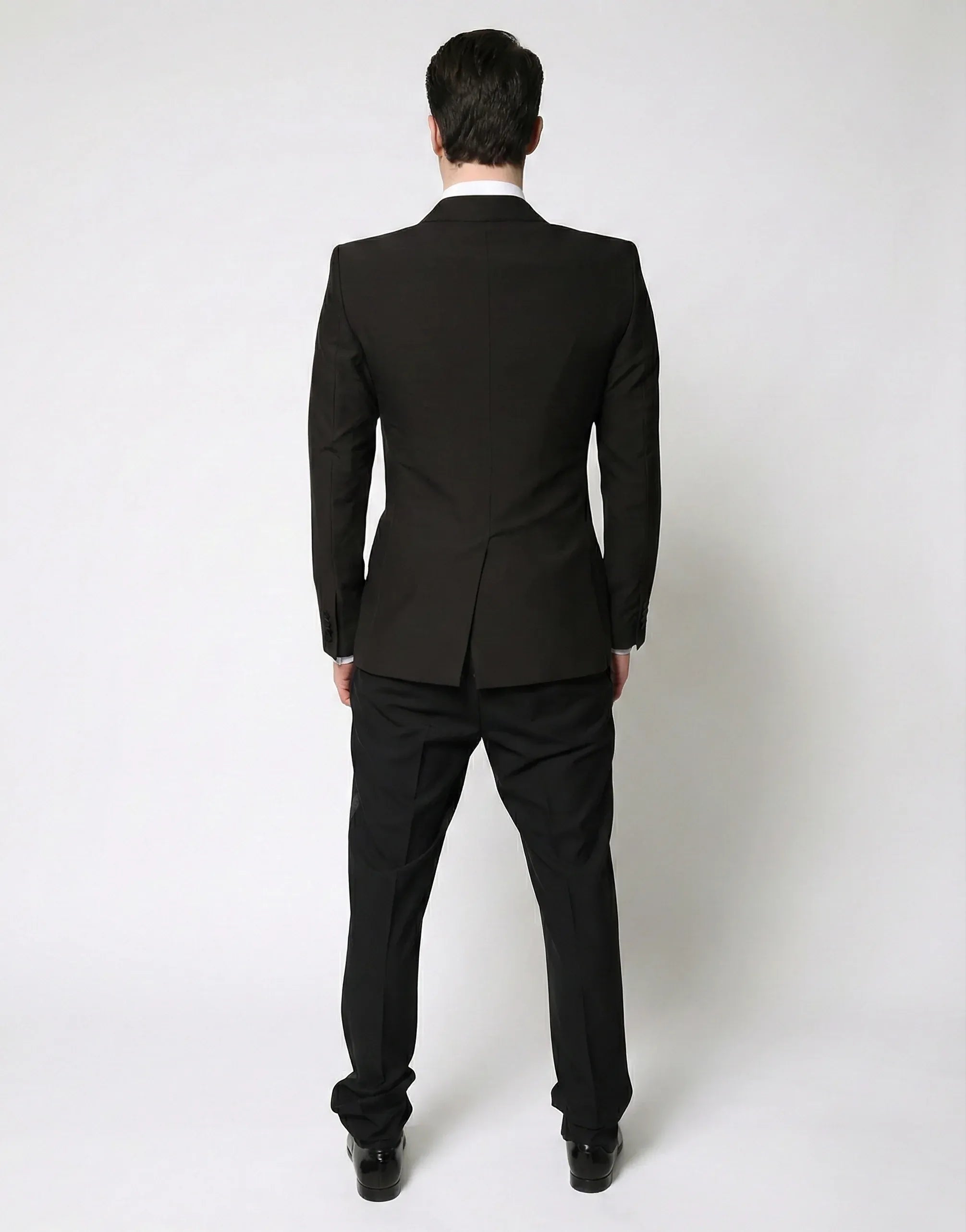 Dolce & Gabbana Classic Black Three-Piece Tuxedo Suit