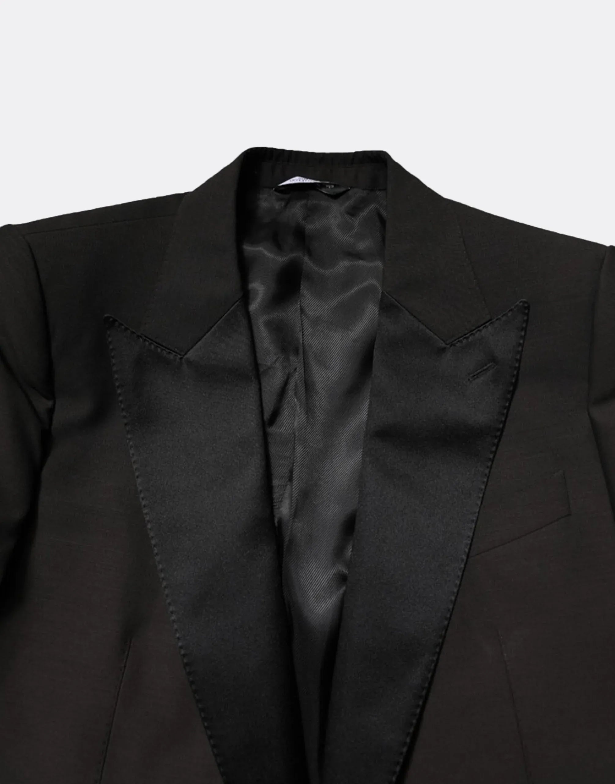 Dolce & Gabbana Classic Black Three-Piece Tuxedo Suit