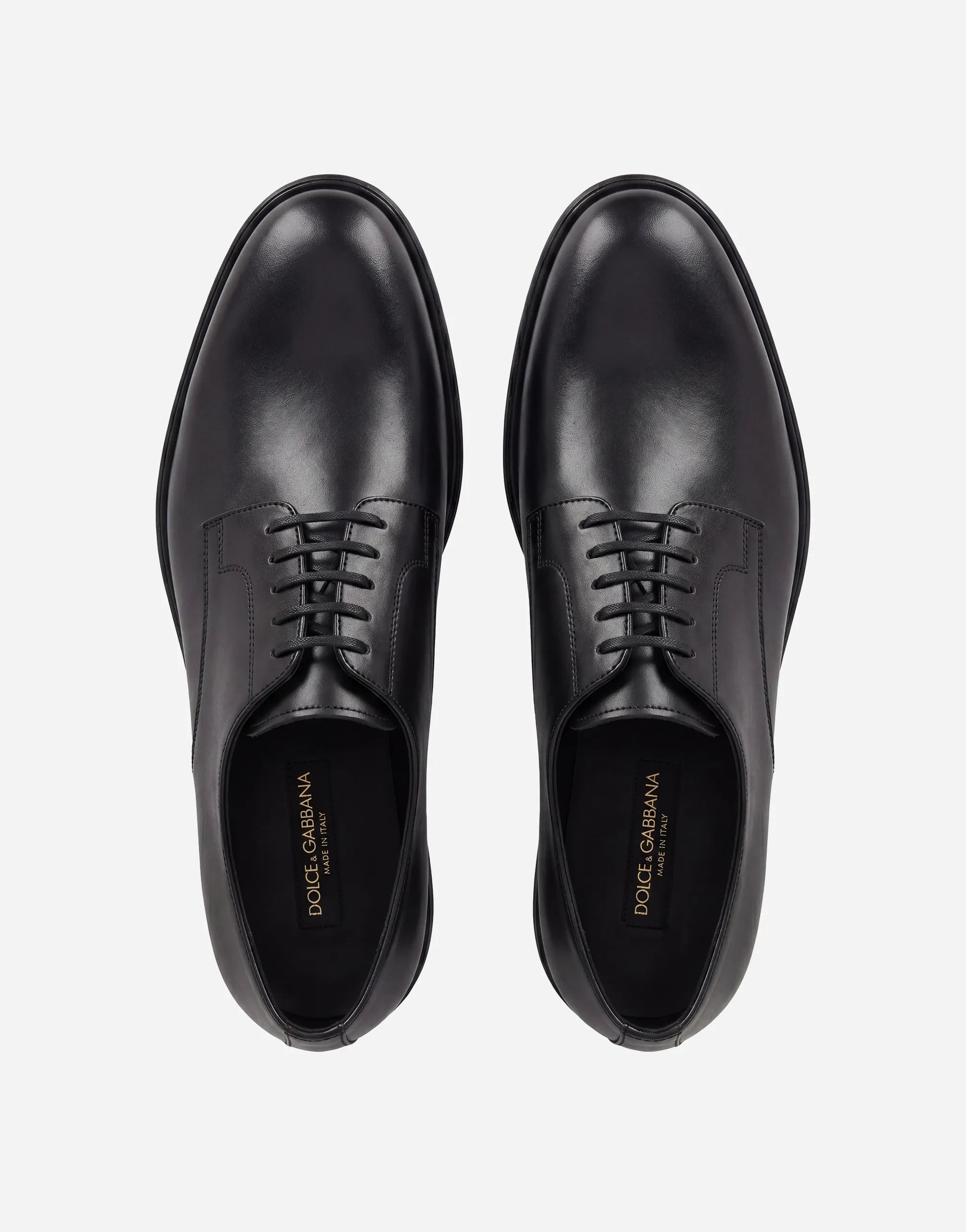 Dolce & Gabbana Classic Leather Derby Shoes
