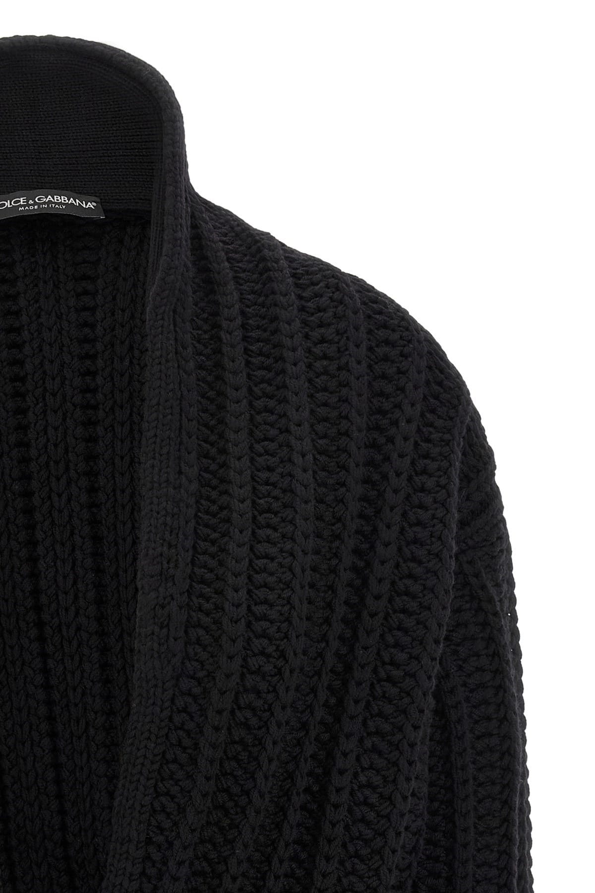 Dolce & Gabbana Dolce & Gabbana Coarse Wool Cardigan