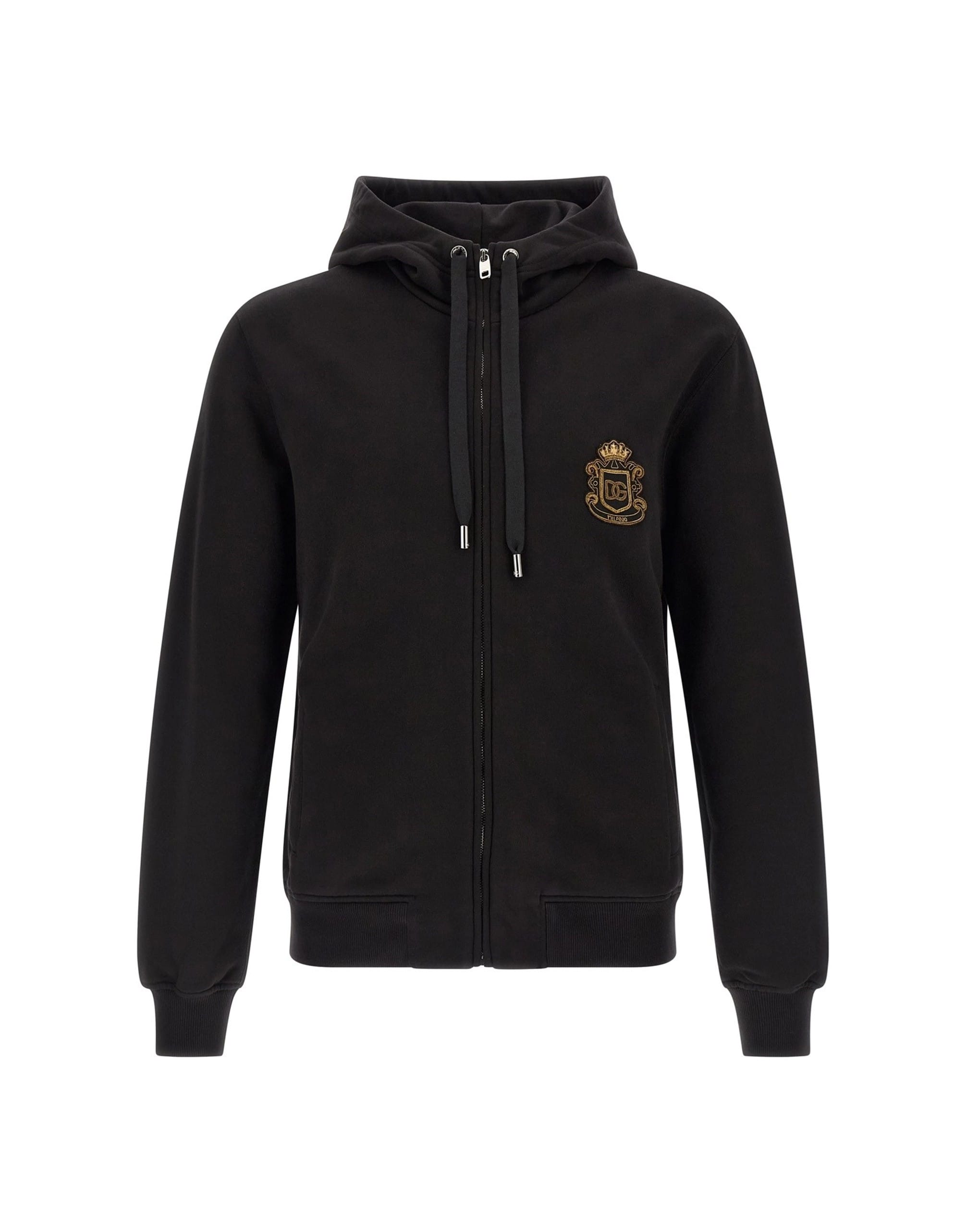 Dolce & Gabbana Dolce & Gabbana Coat Of Arms Zip Hoodie