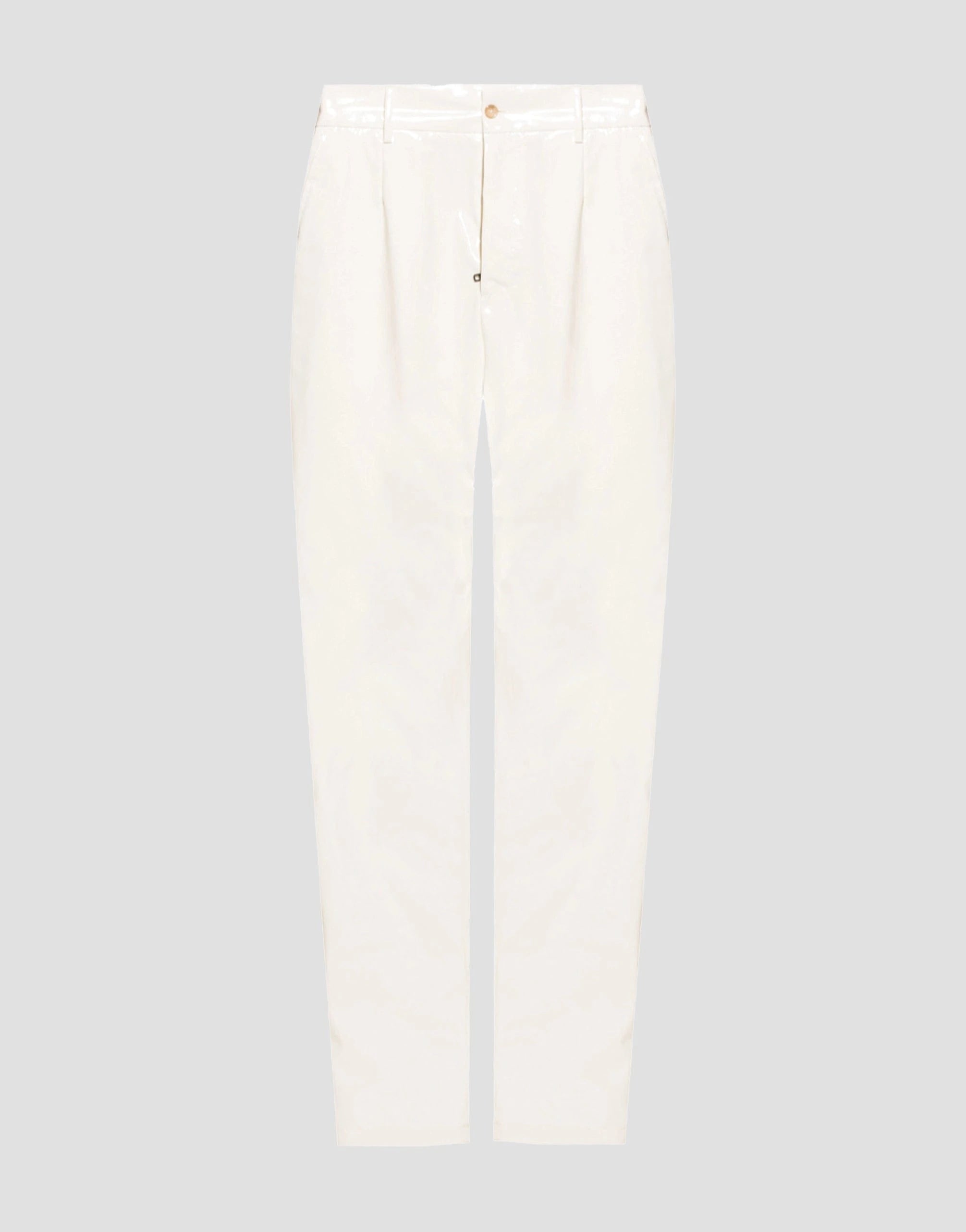 Dolce & Gabbana Coated Fabric Trousers