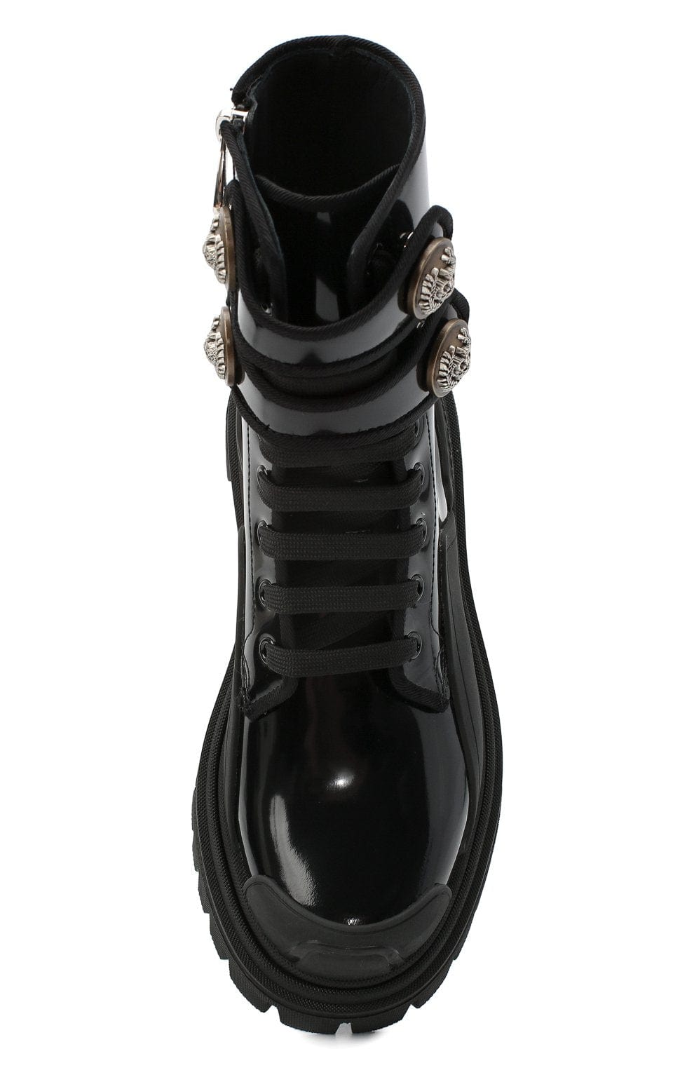 Dolce & Gabbana Coin-Embellished Ankle Boots