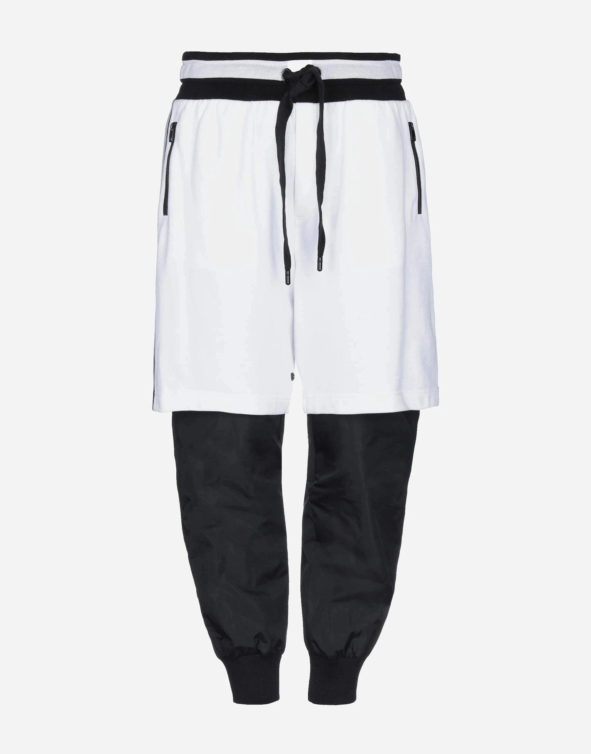 Dolce & Gabbana Color-Block Cotton Sweatpants