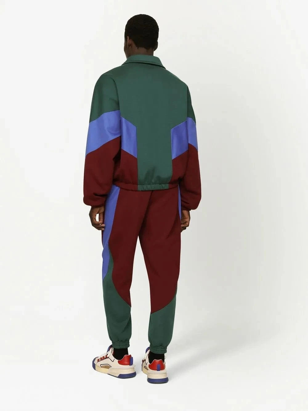 Dolce & Gabbana Color-Block DG Patch Jacket