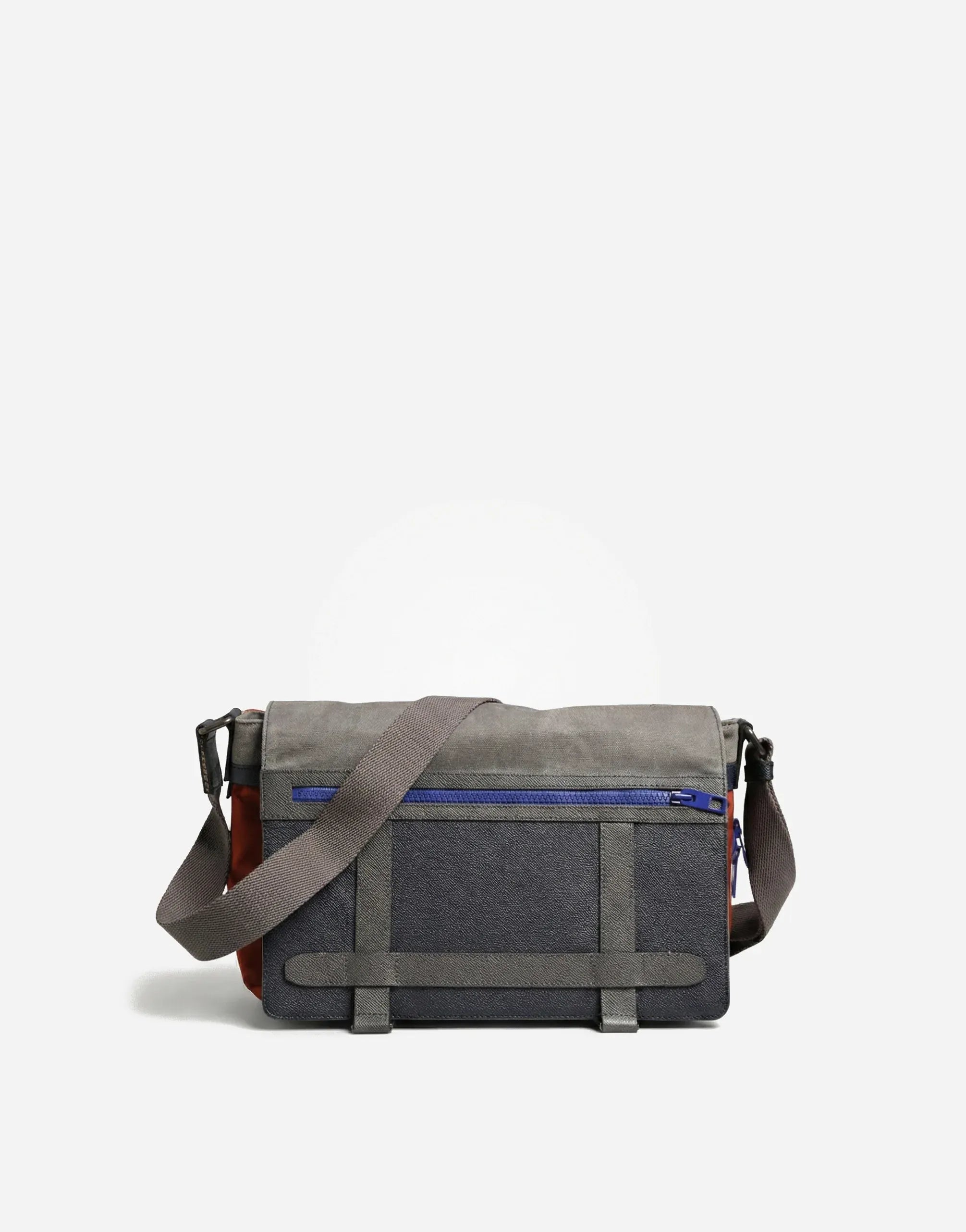 Dolce & Gabbana Color-Block Nylon Messenger Bag