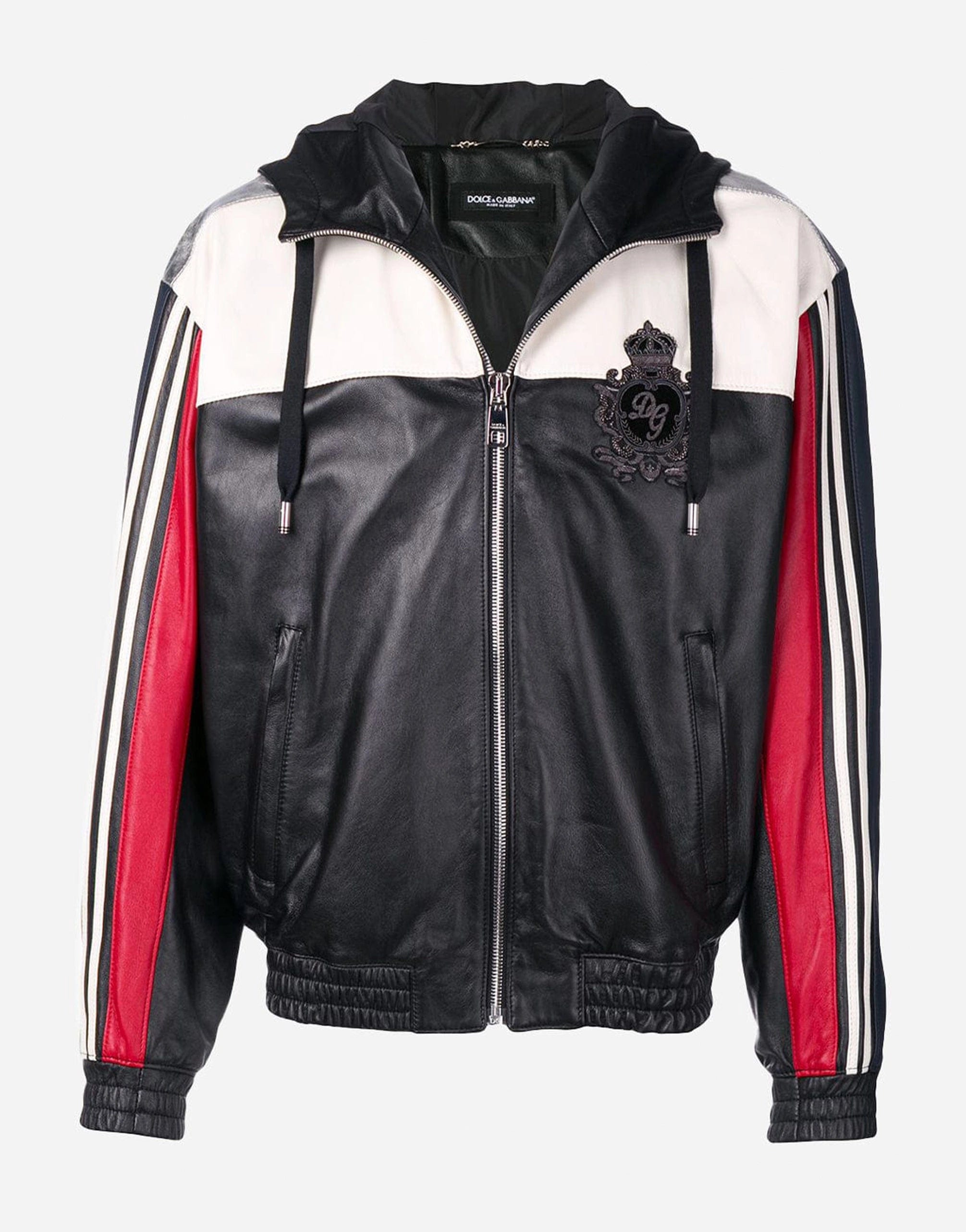 Dolce & Gabbana Color Block Zipped Jacket