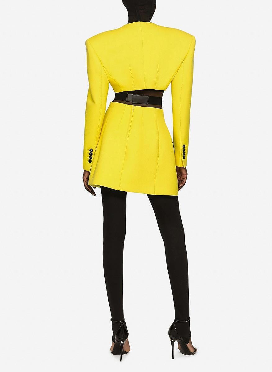 Dolce & Gabbana Contrasting Pockets Miniskirt