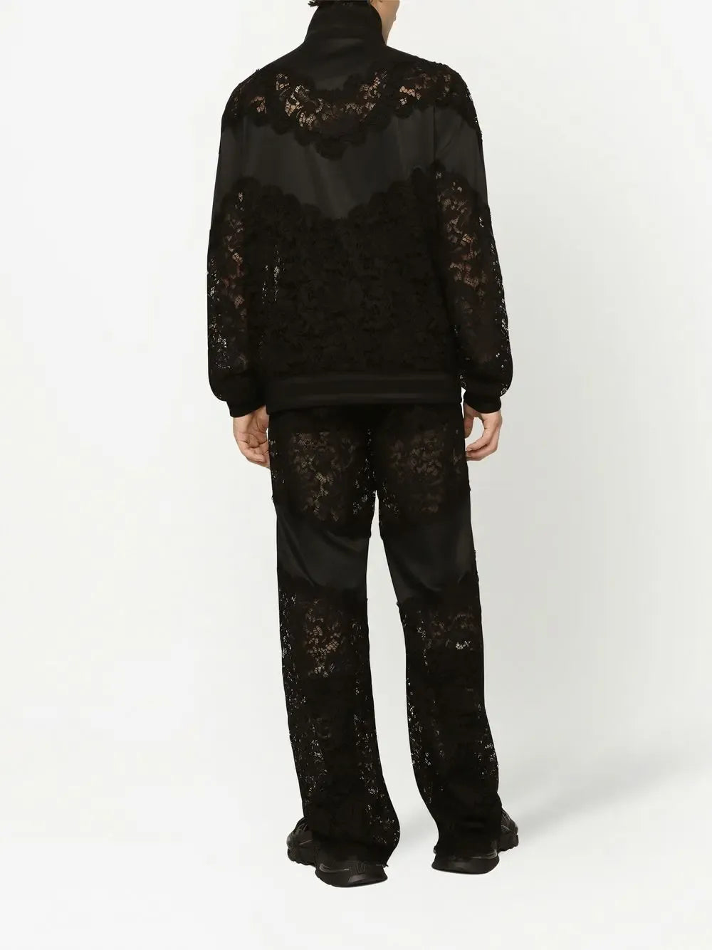 Dolce & Gabbana Dolce & Gabbana Cordonetto-Lace Track Pants