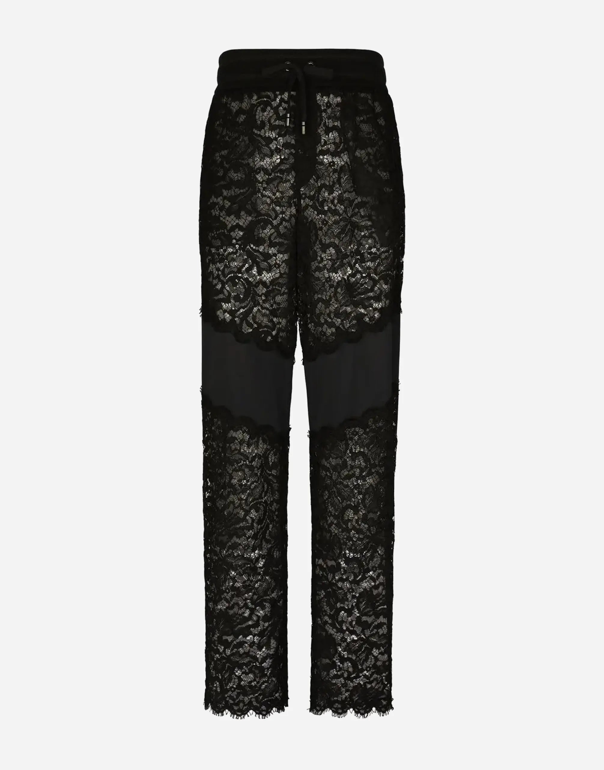 Dolce & Gabbana Dolce & Gabbana Cordonetto-Lace Track Pants