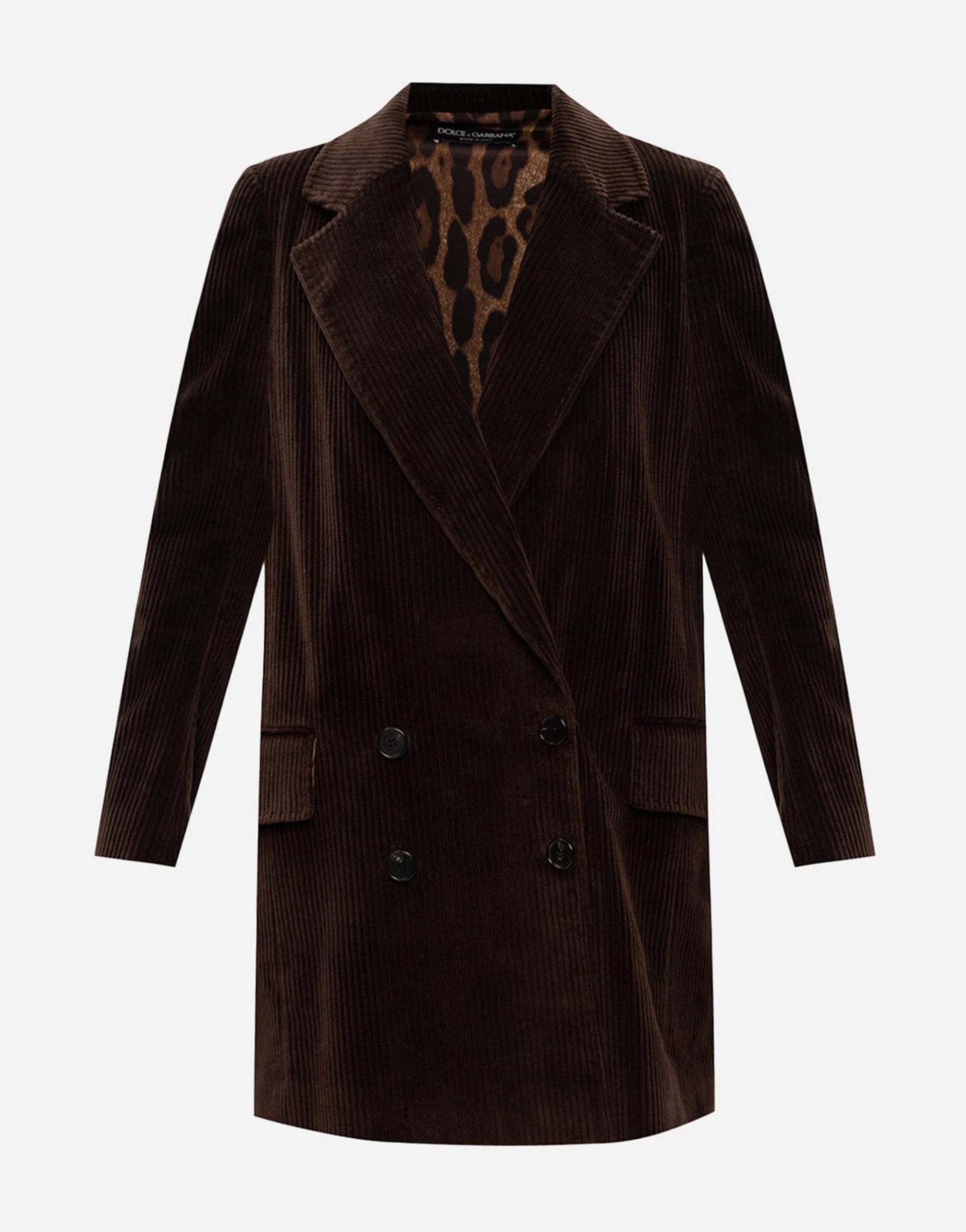Dolce & Gabbana Corduroy Coat
