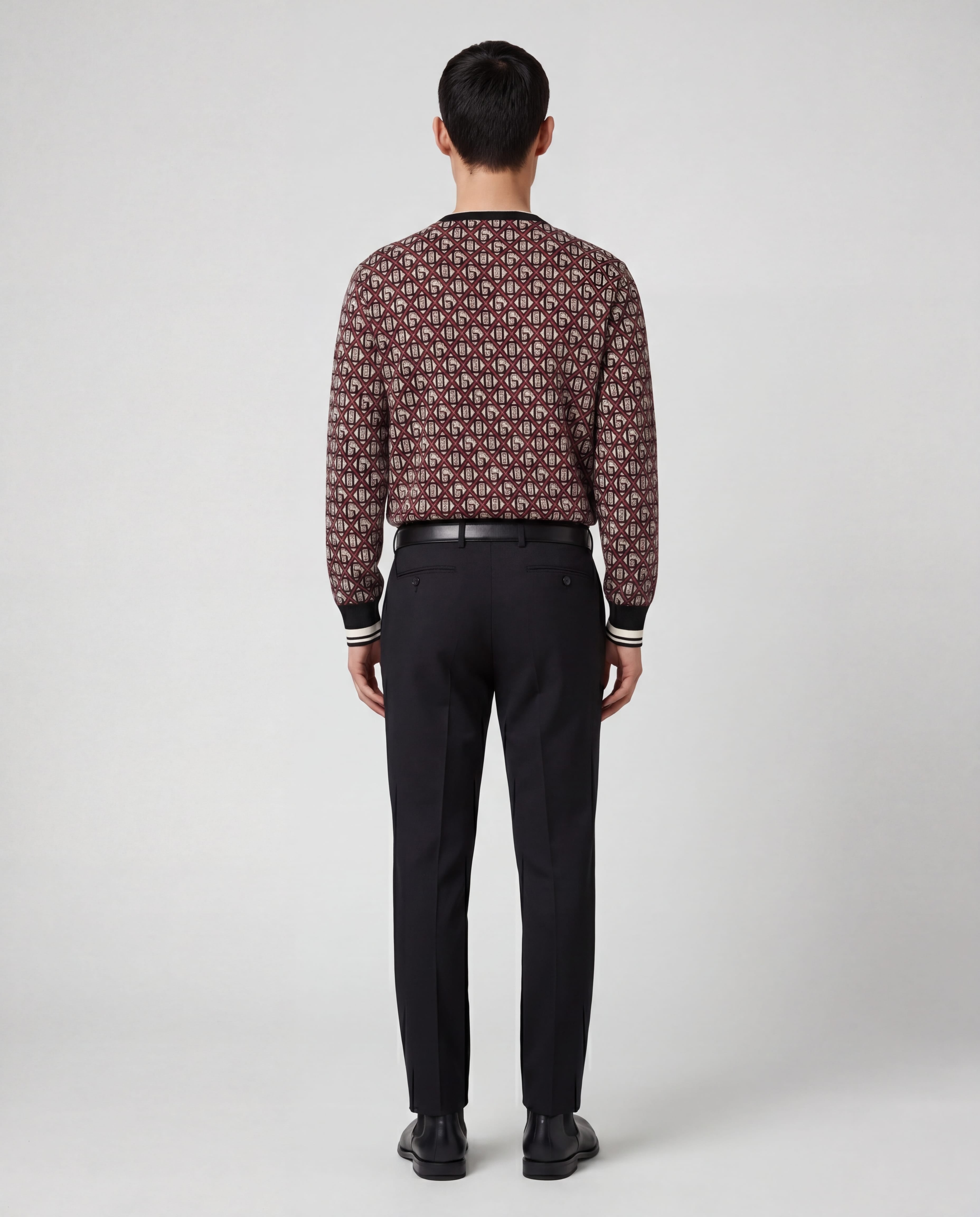 Dolce & Gabbana Dolce & Gabbana Cotton-Blend Jacquard Sweater