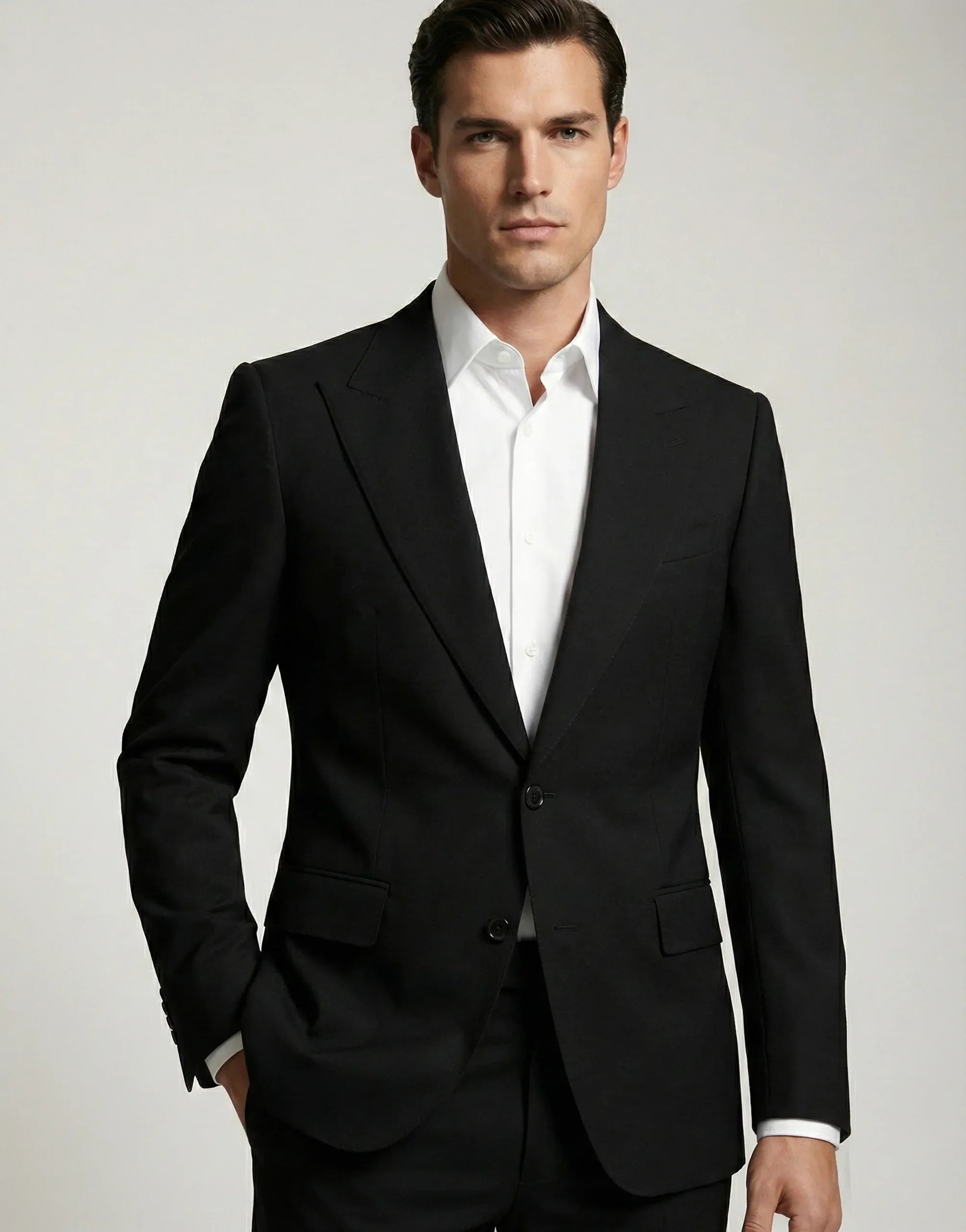 Dolce & Gabbana Cotton Blend Martini-Fit Two-Piece Suit