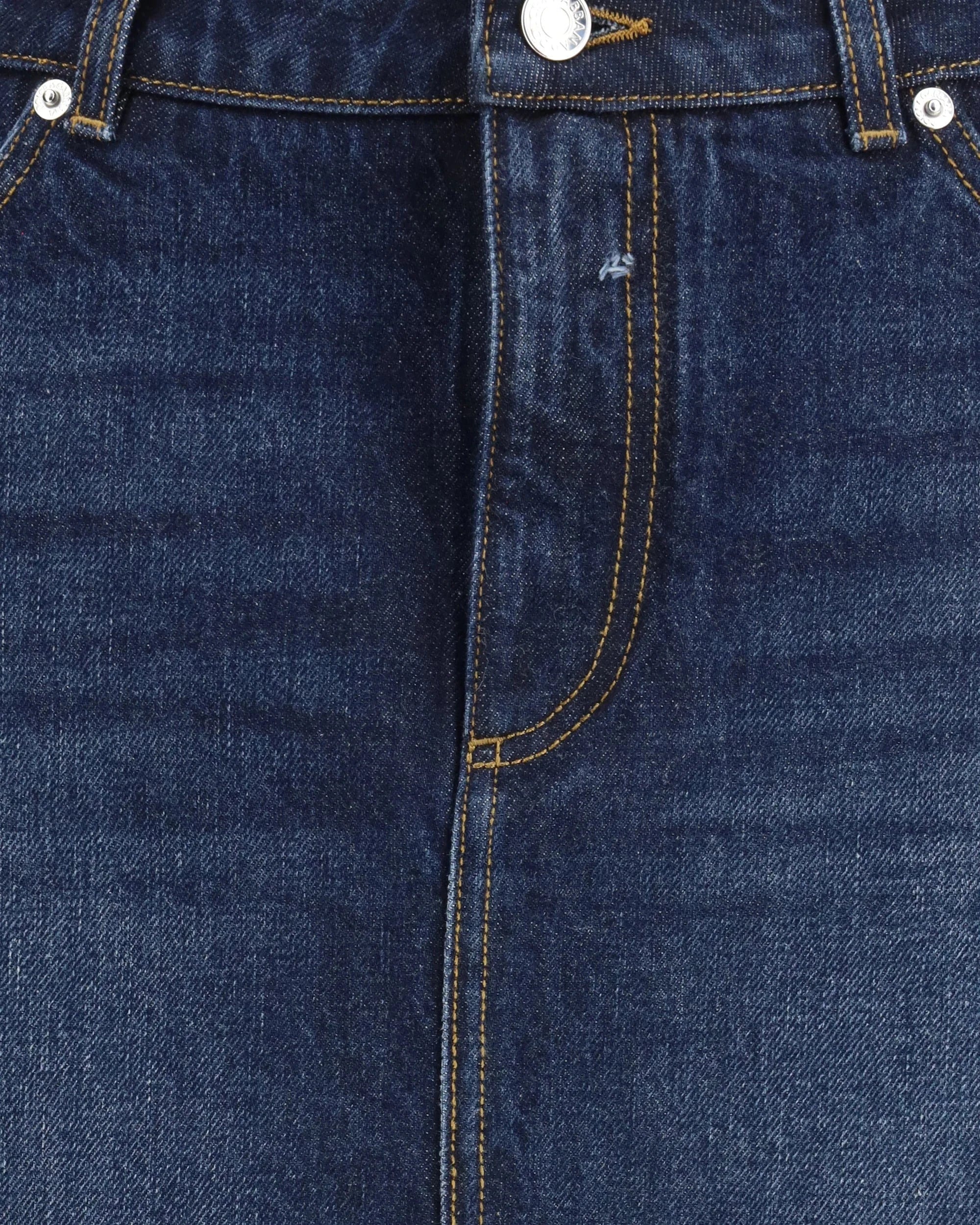 Dolce & Gabbana Cotton Denim Mini Skirt