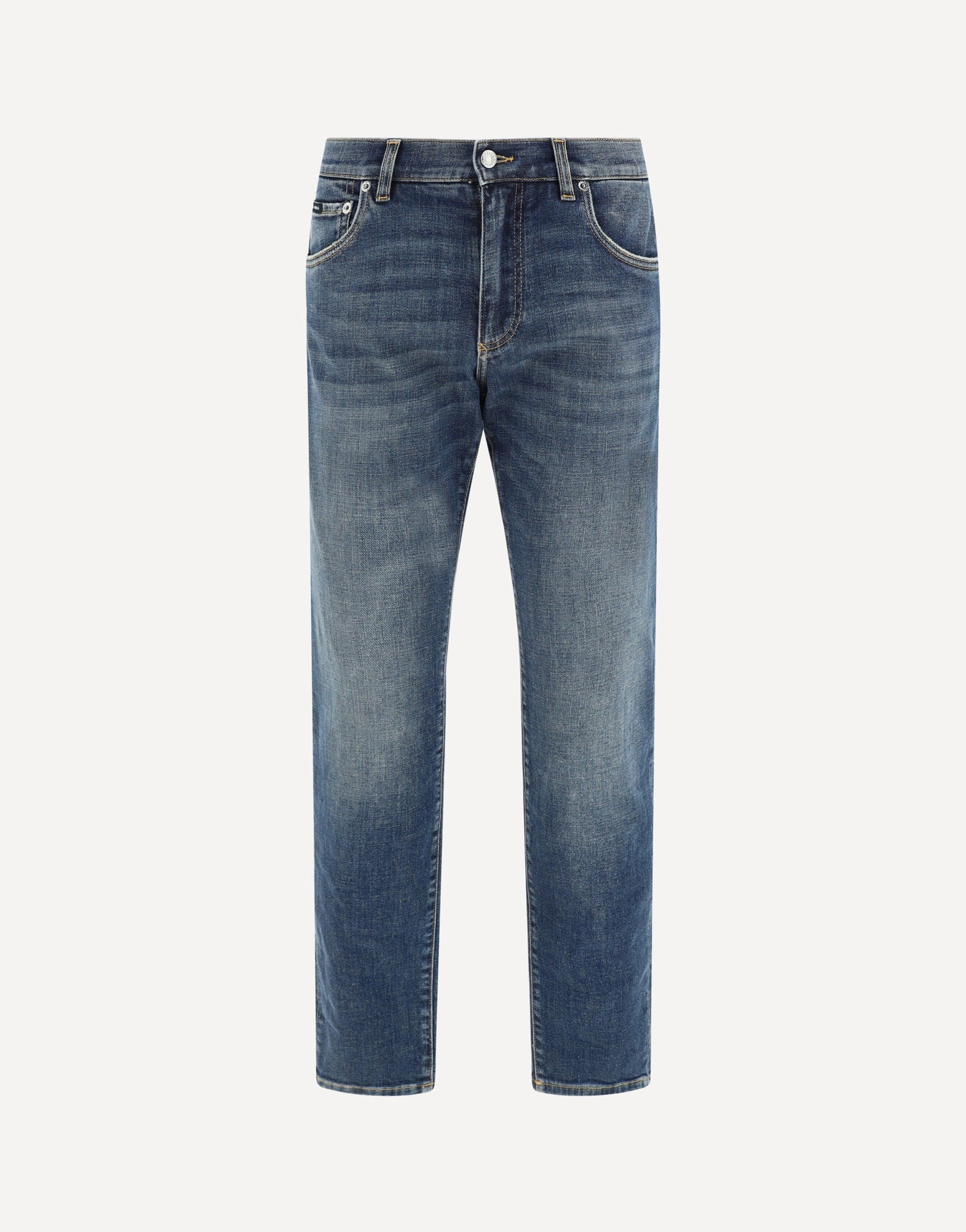 Dolce & Gabbana Cotton Five-Pocket Straight Jeans