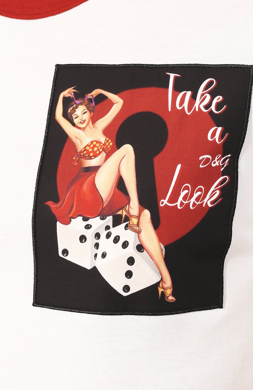 Dolce & Gabbana Cotton Graphic Print T-Shirt