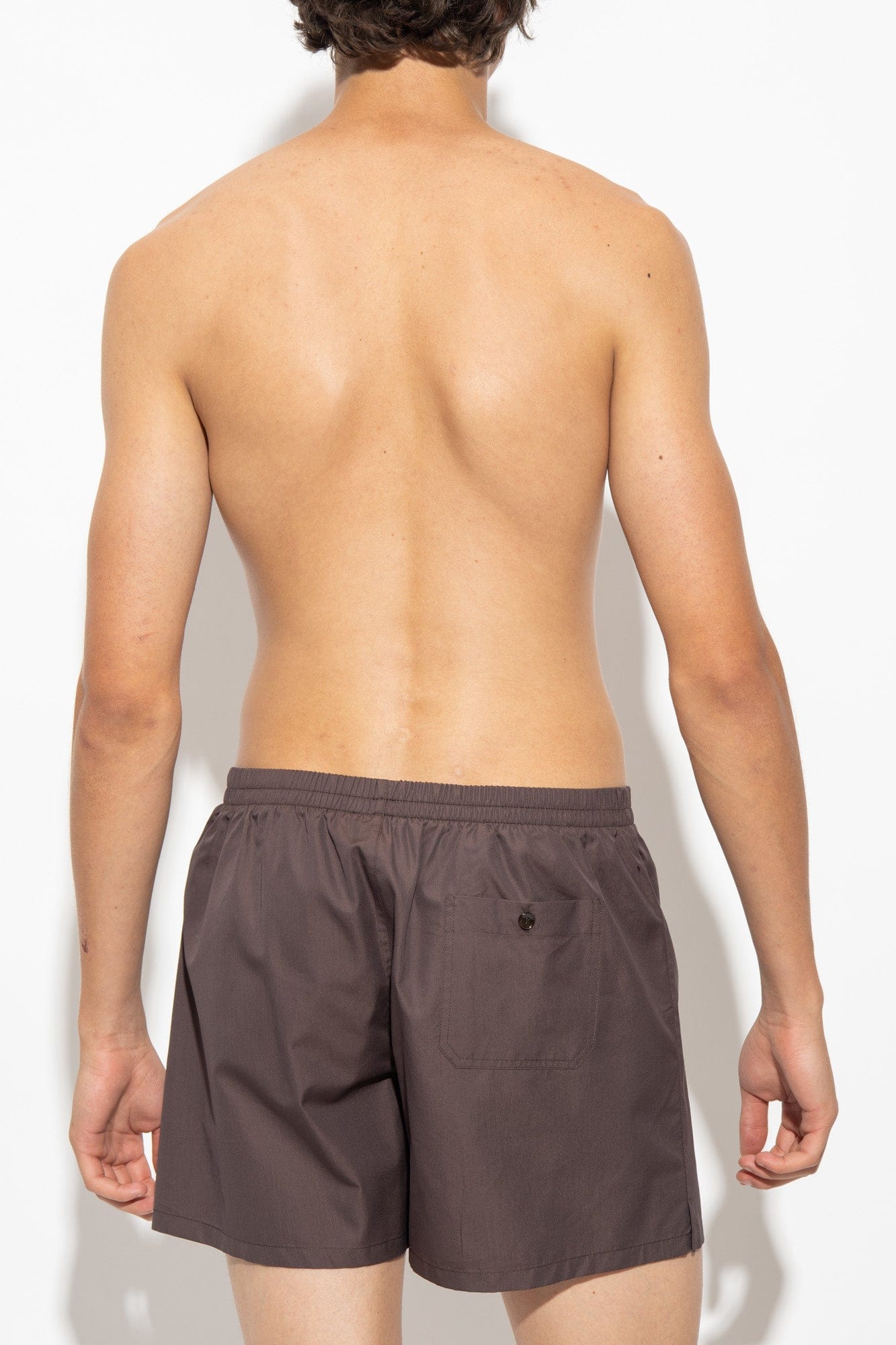 Dolce & Gabbana Cotton Logo Plaque Shorts