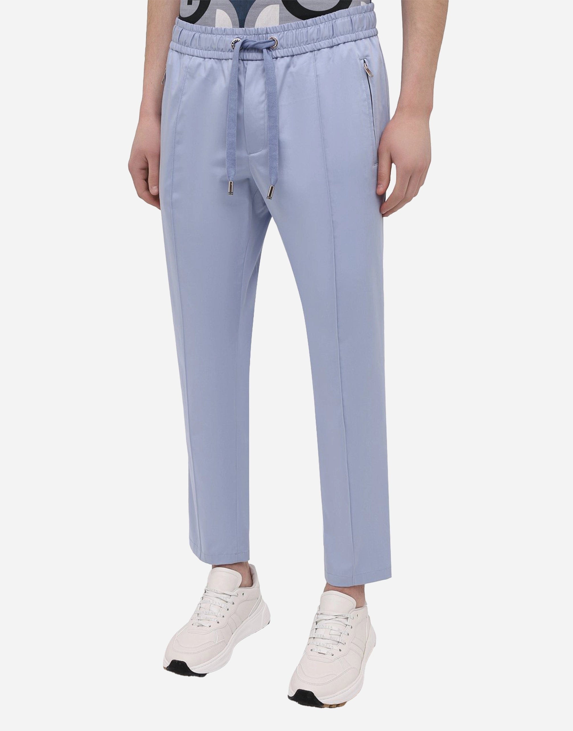 Dolce & Gabbana Cotton Pants With Logo