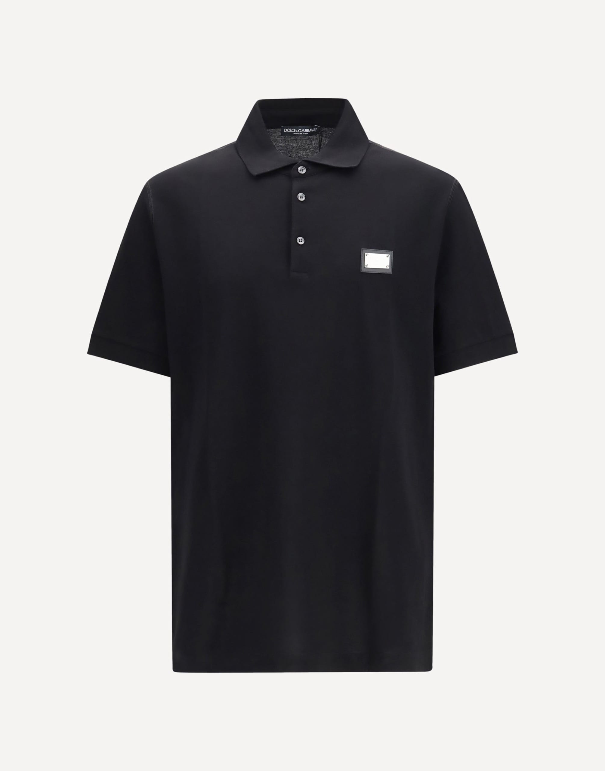 Dolce & Gabbana Cotton Piqué Polo Shirt