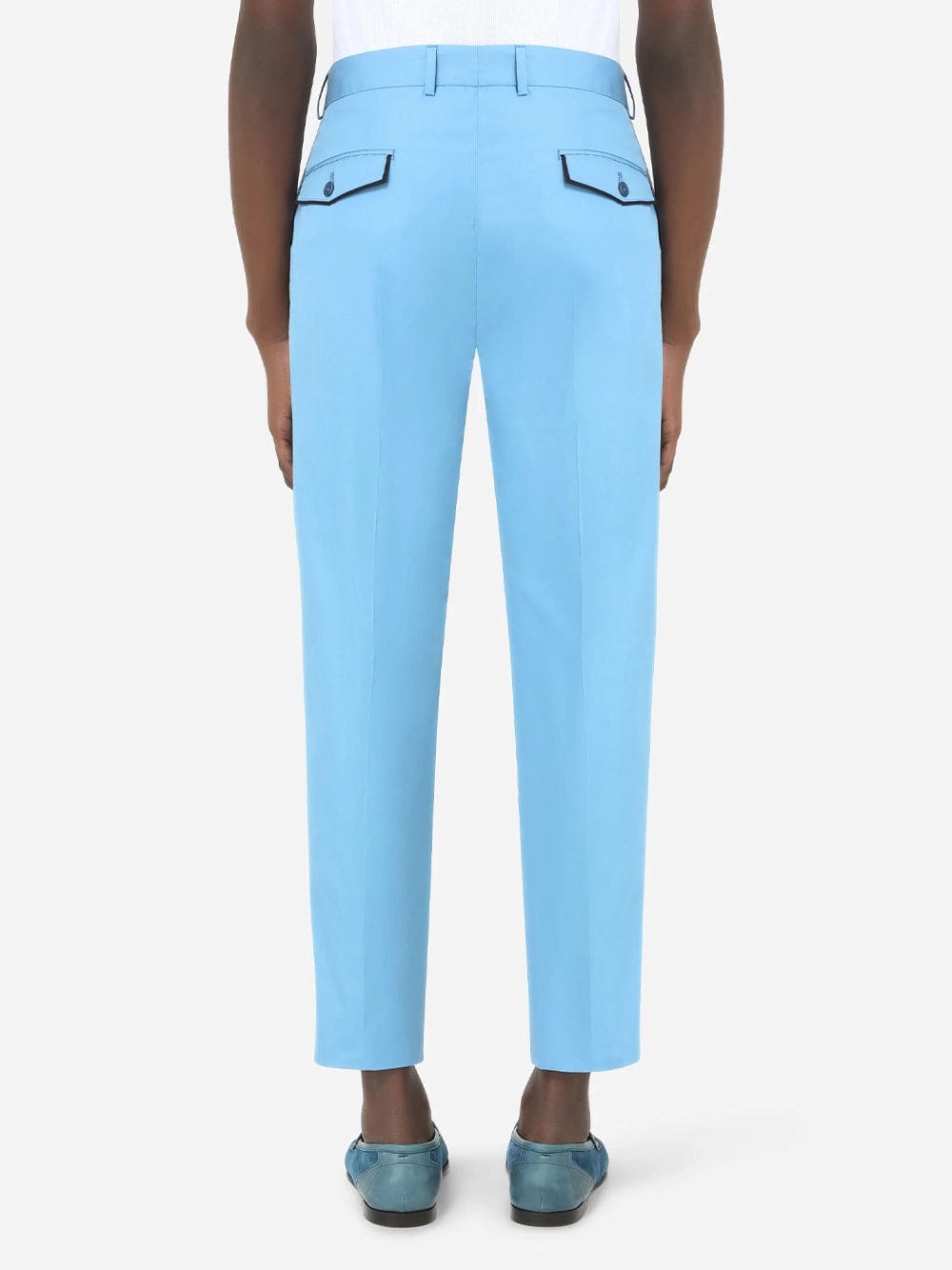 Cotton Silk Blend Pants