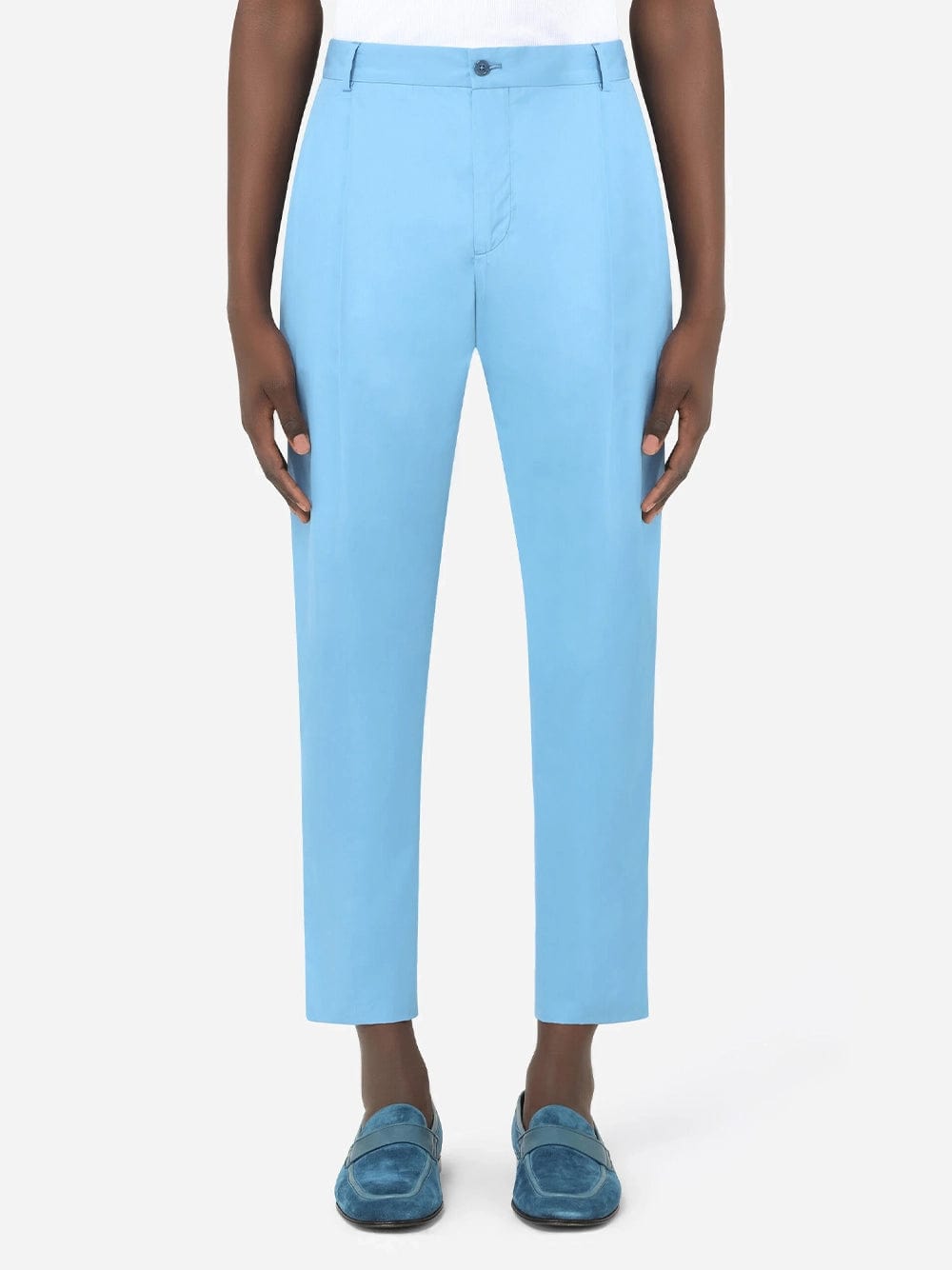 Cotton Silk Blend Pants