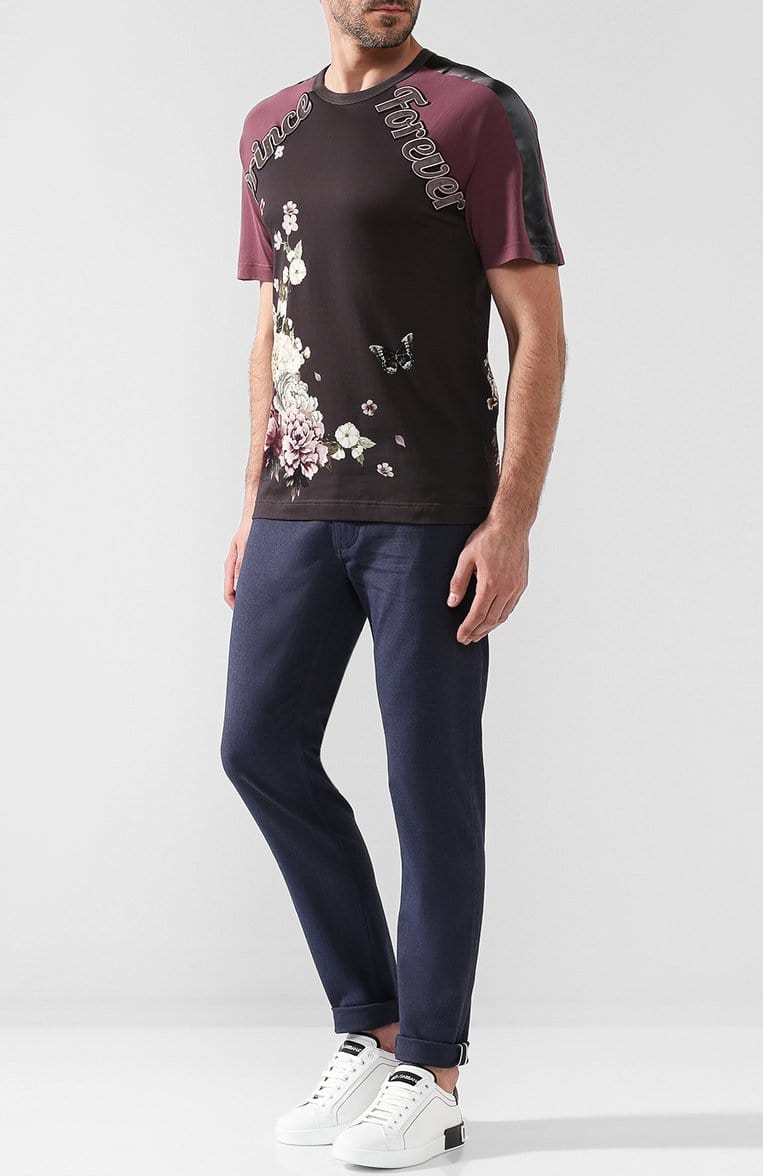 Dolce & Gabbana Cotton Skinny Chinos