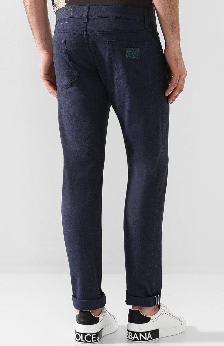 Dolce & Gabbana Cotton Skinny Chinos