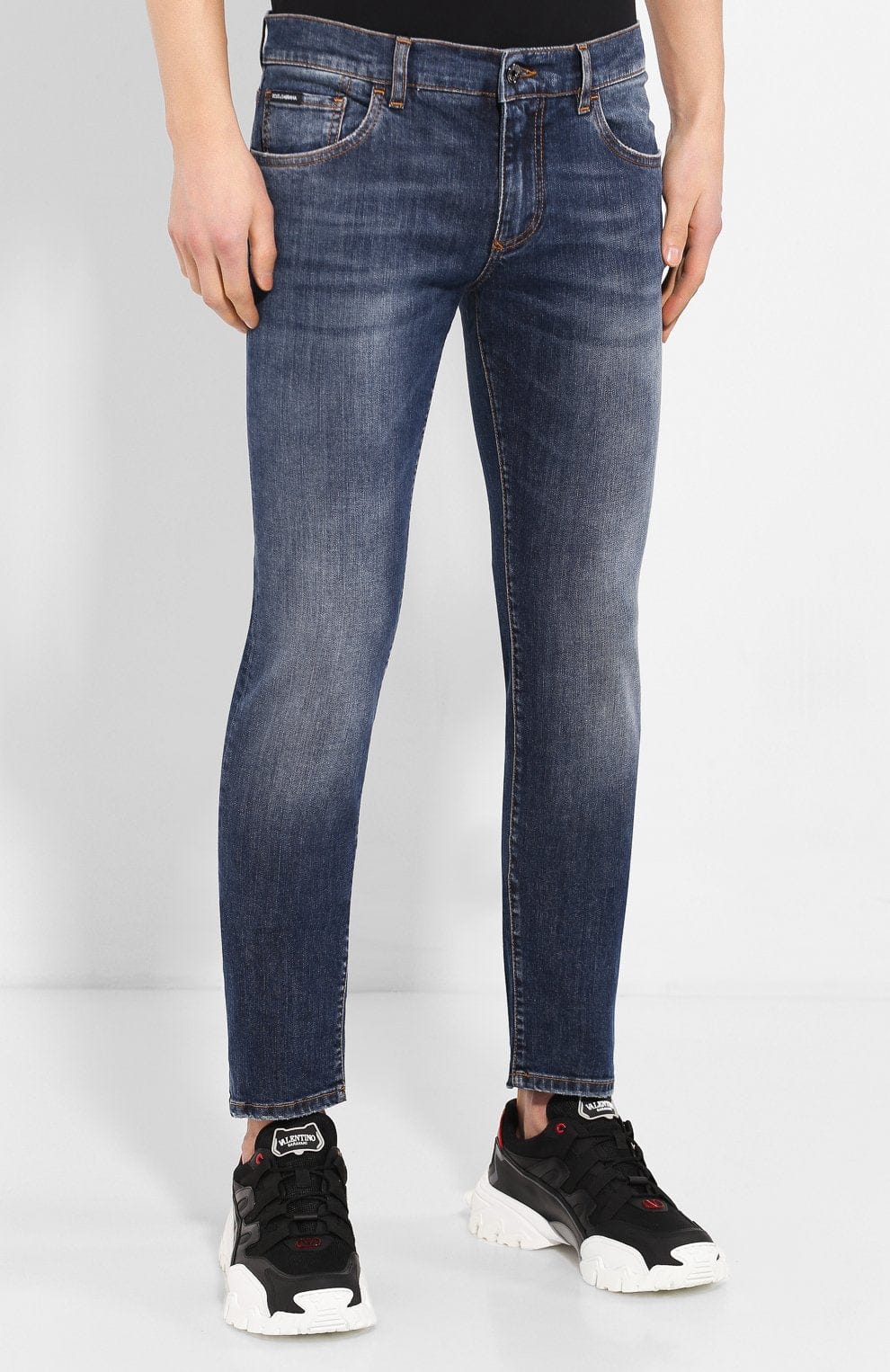 Dolce & Gabbana Cotton Slim-Fit Jeans
