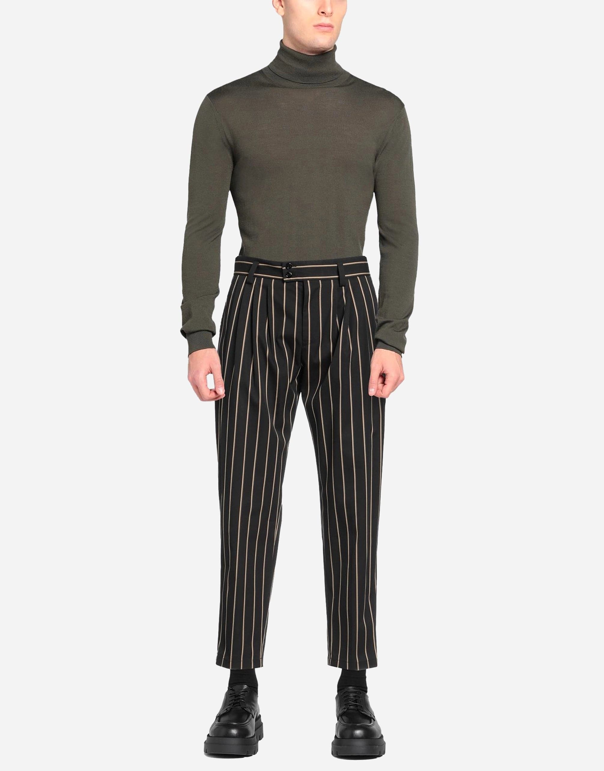 Dolce & Gabbana Cotton Stripe Pants
