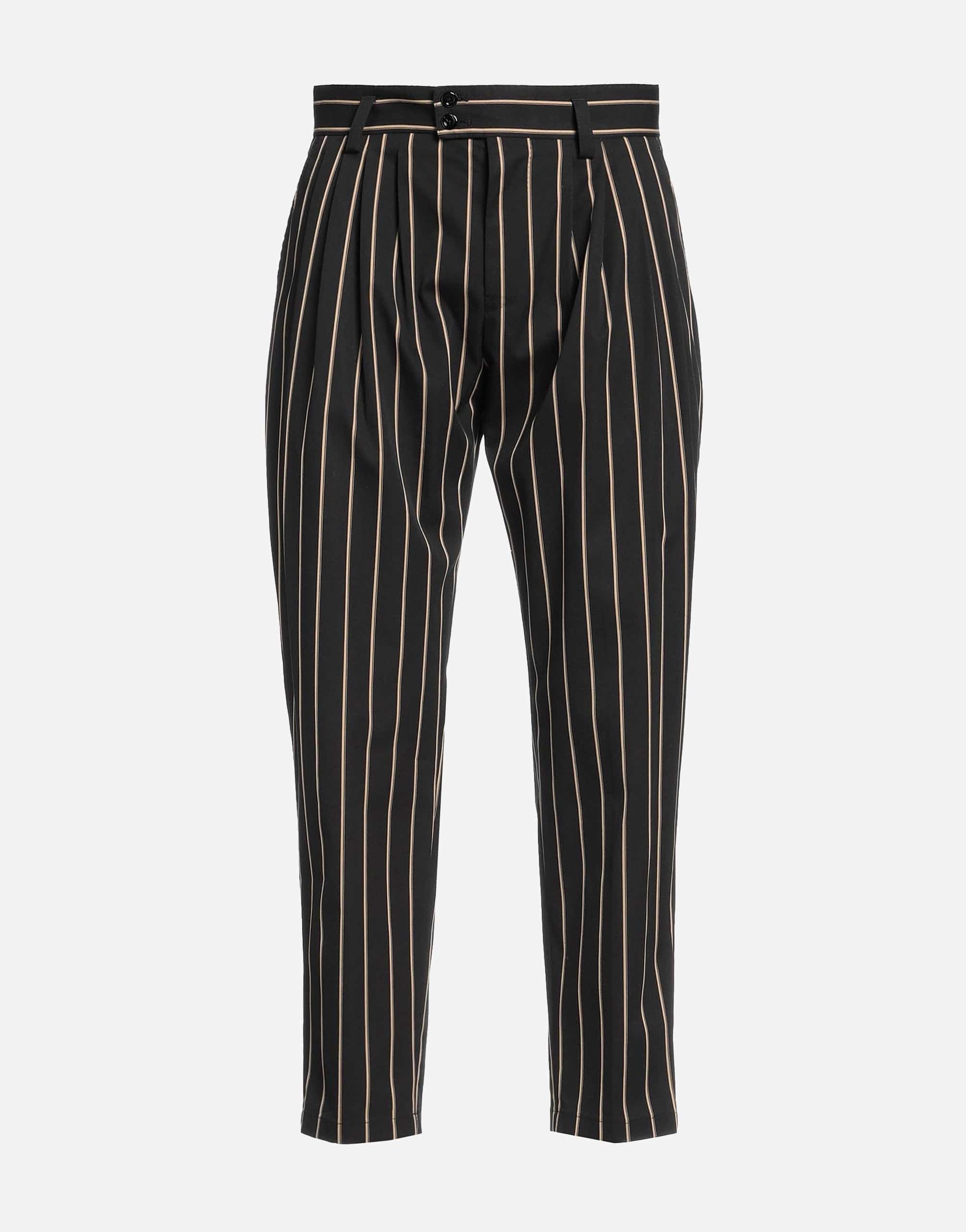 Dolce & Gabbana Cotton Stripe Pants