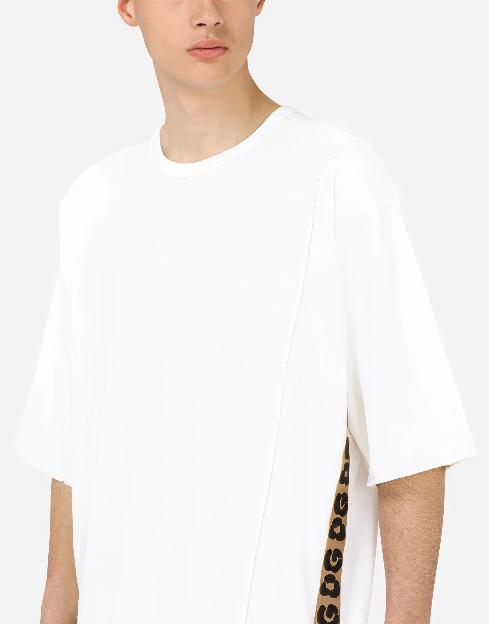 Dolce & Gabbana Cotton T-shirt With DG Print