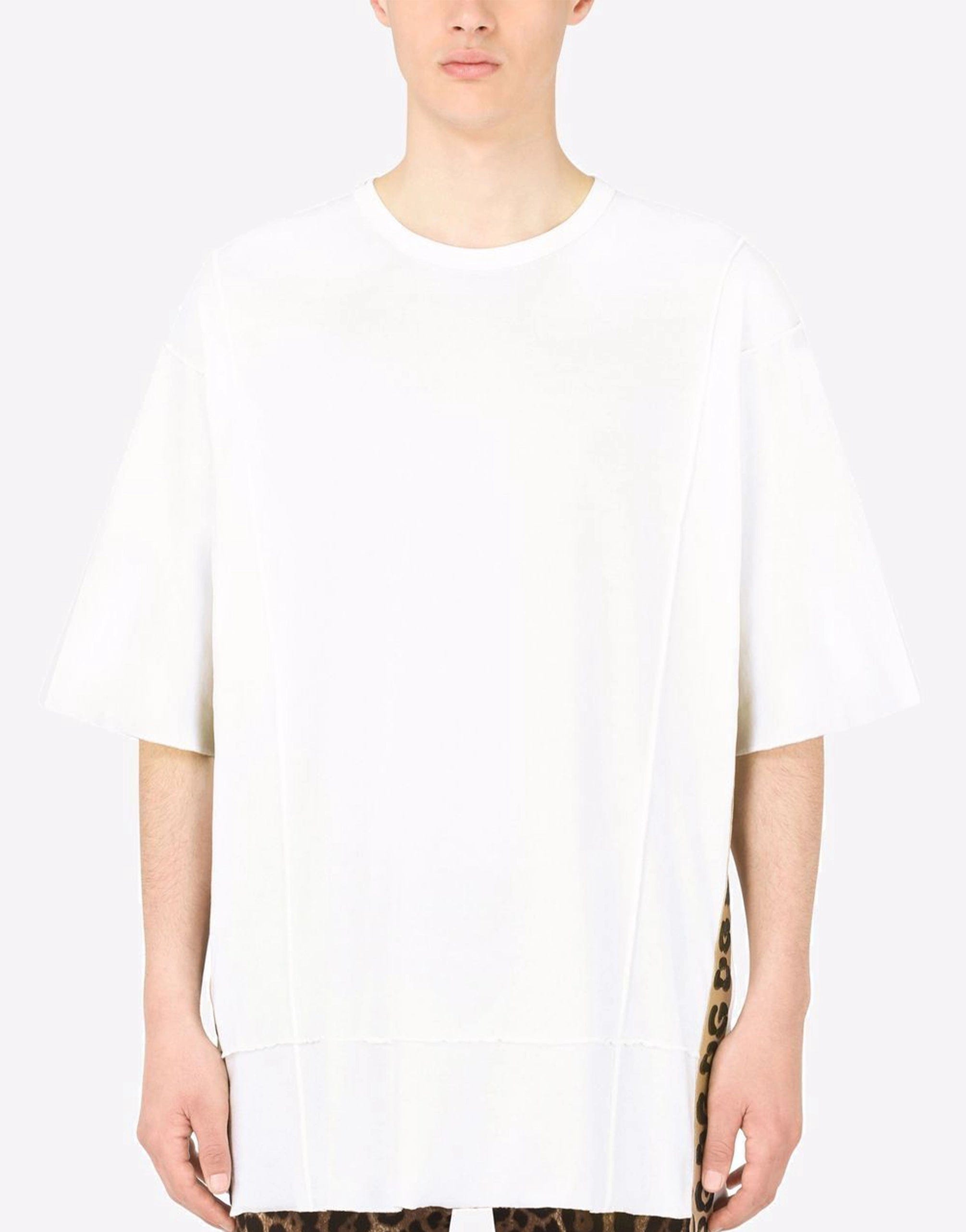 Dolce & Gabbana Cotton T-shirt With DG Print