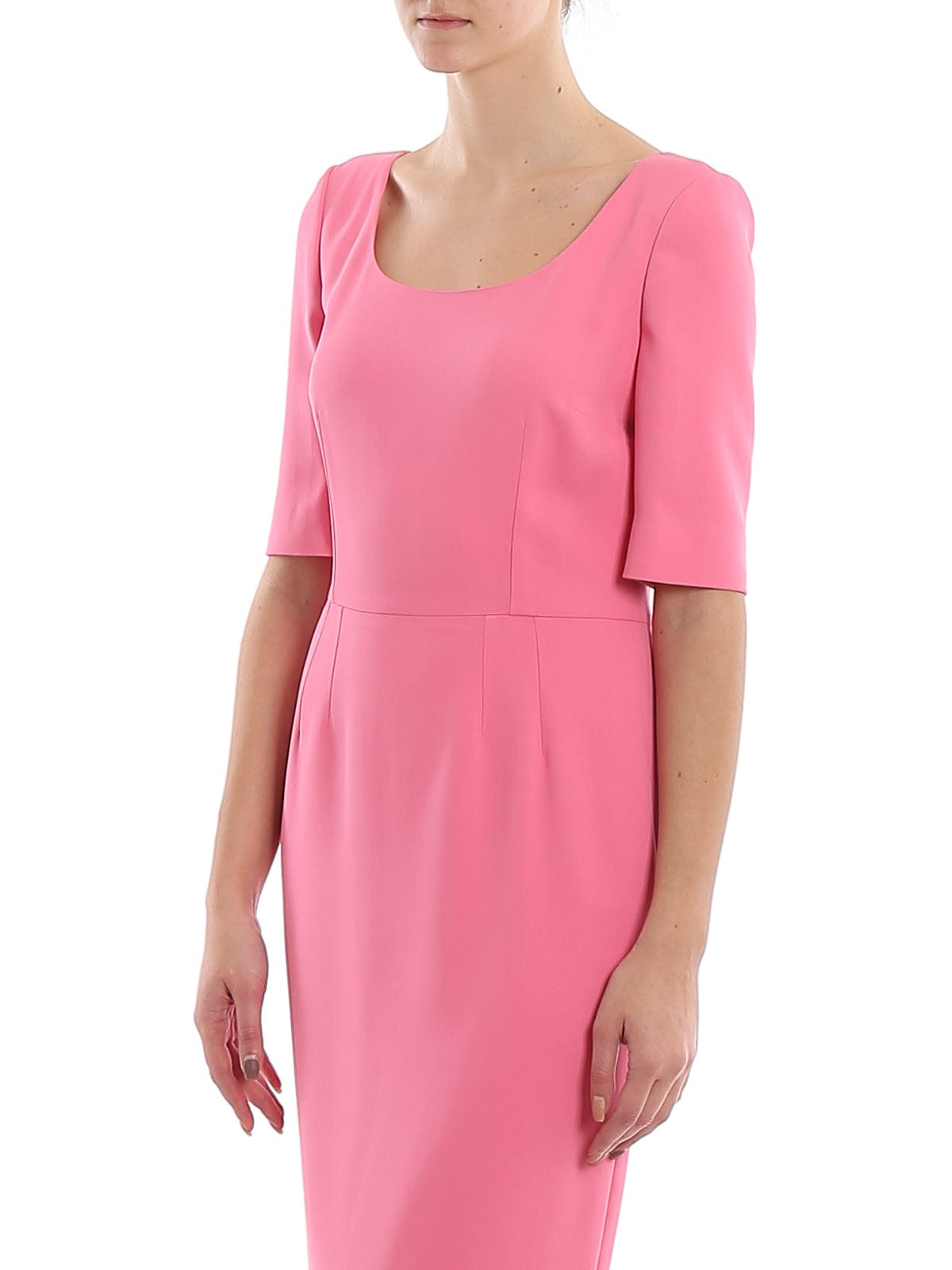 Dolce & Gabbana Crêpe Sheath Midi Dress