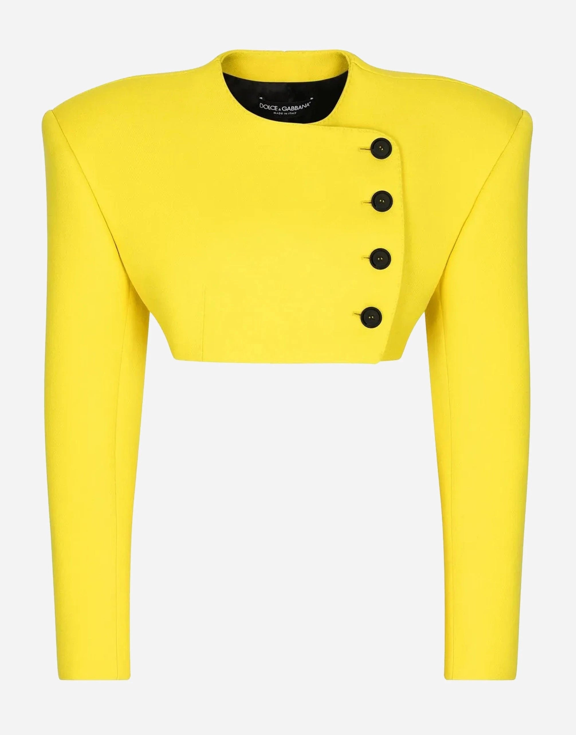 Dolce & Gabbana Cropped Double-Breasted Blazer