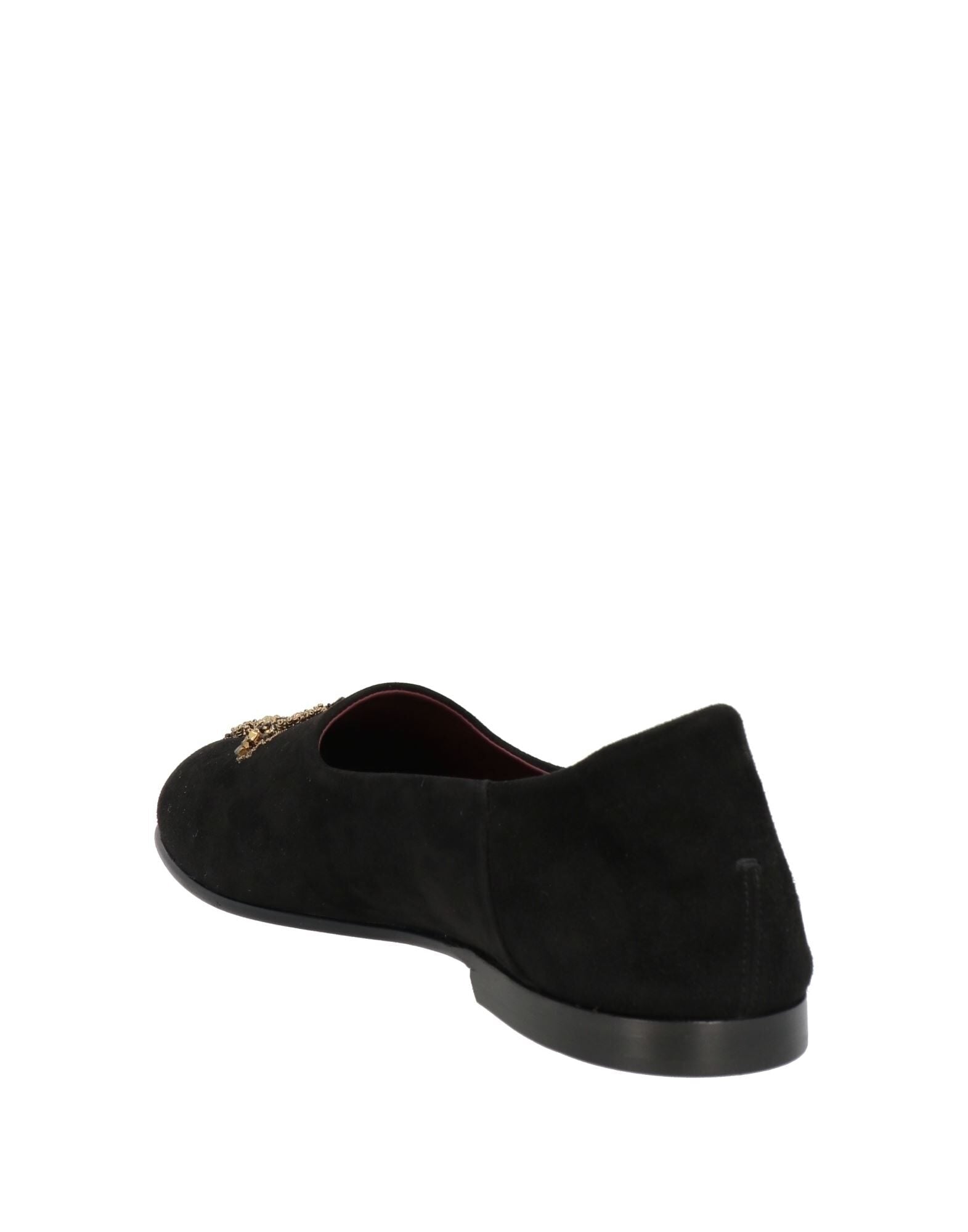 Dolce & Gabbana Cross Patch Suede Loafers