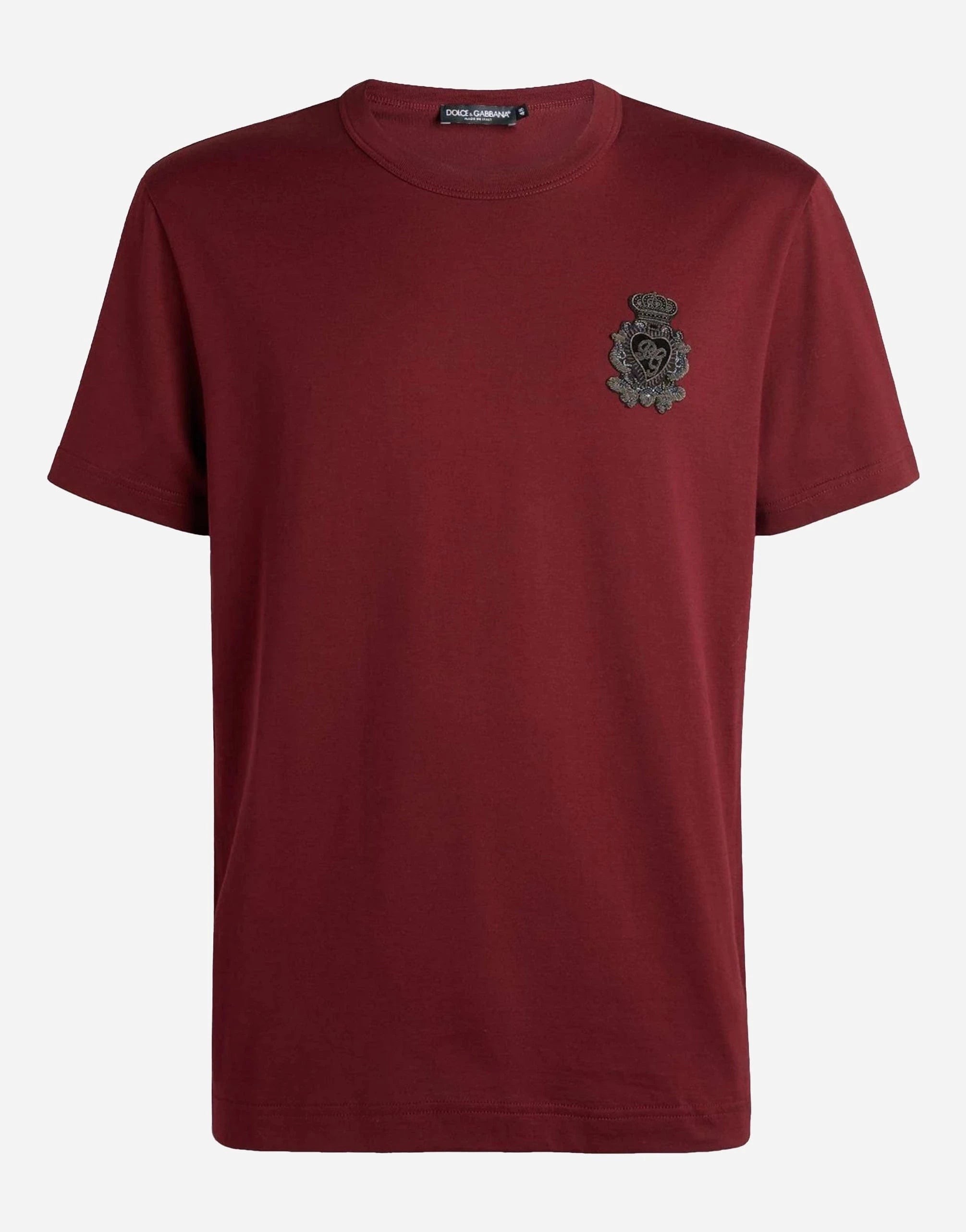 Dolce & Gabbana Crown DG Embroidery T-Shirt