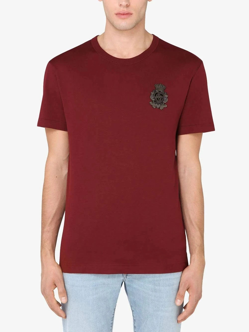 Dolce & Gabbana Crown DG Embroidery T-Shirt