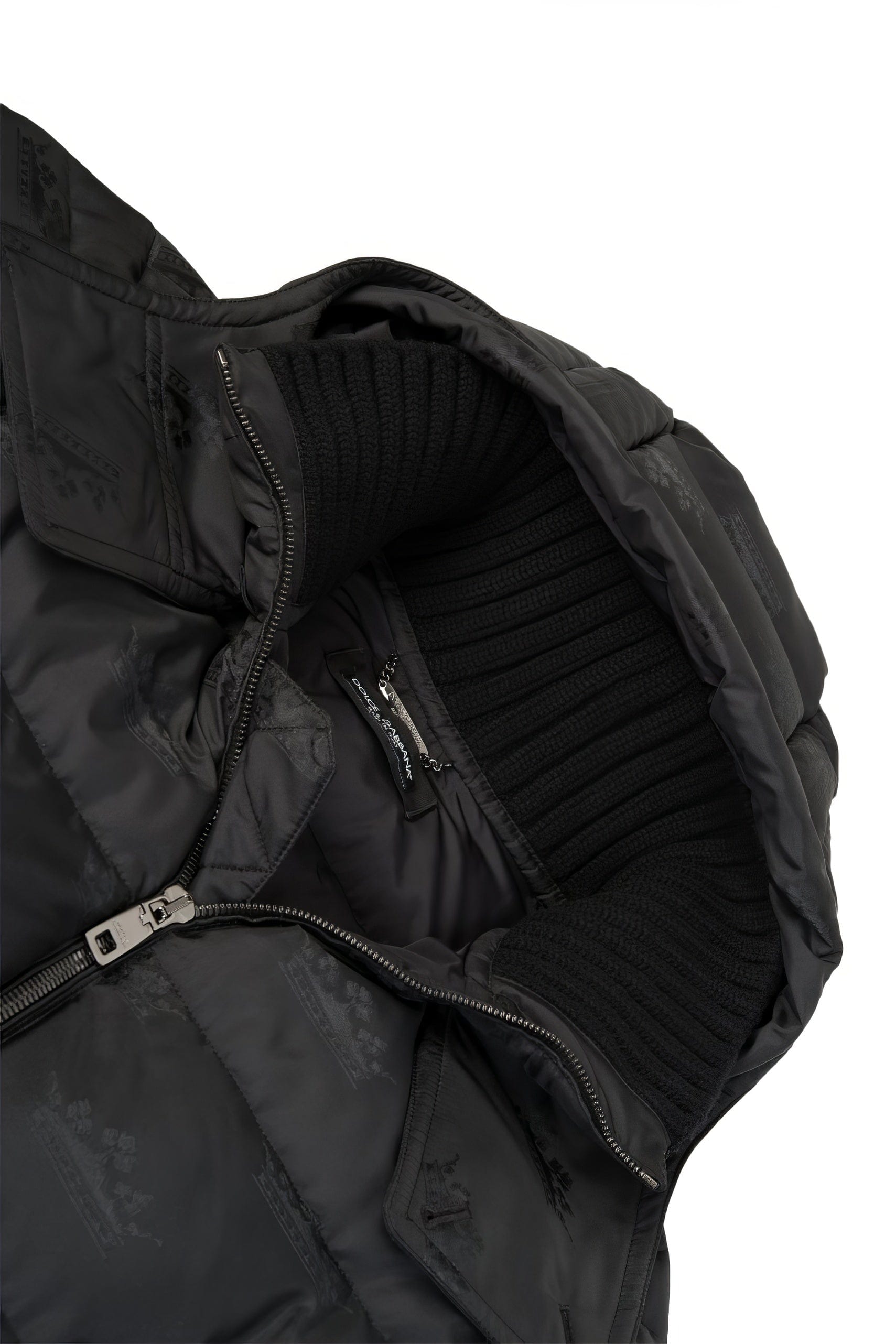 Dolce & Gabbana Crown-Print Jacquard Jacket